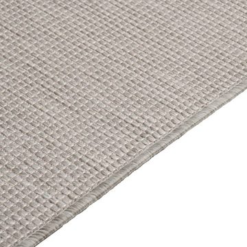 Teppich Outdoor-Teppich Flachgewebe 80x150 cm Taupe, vidaXL, Rechteckig