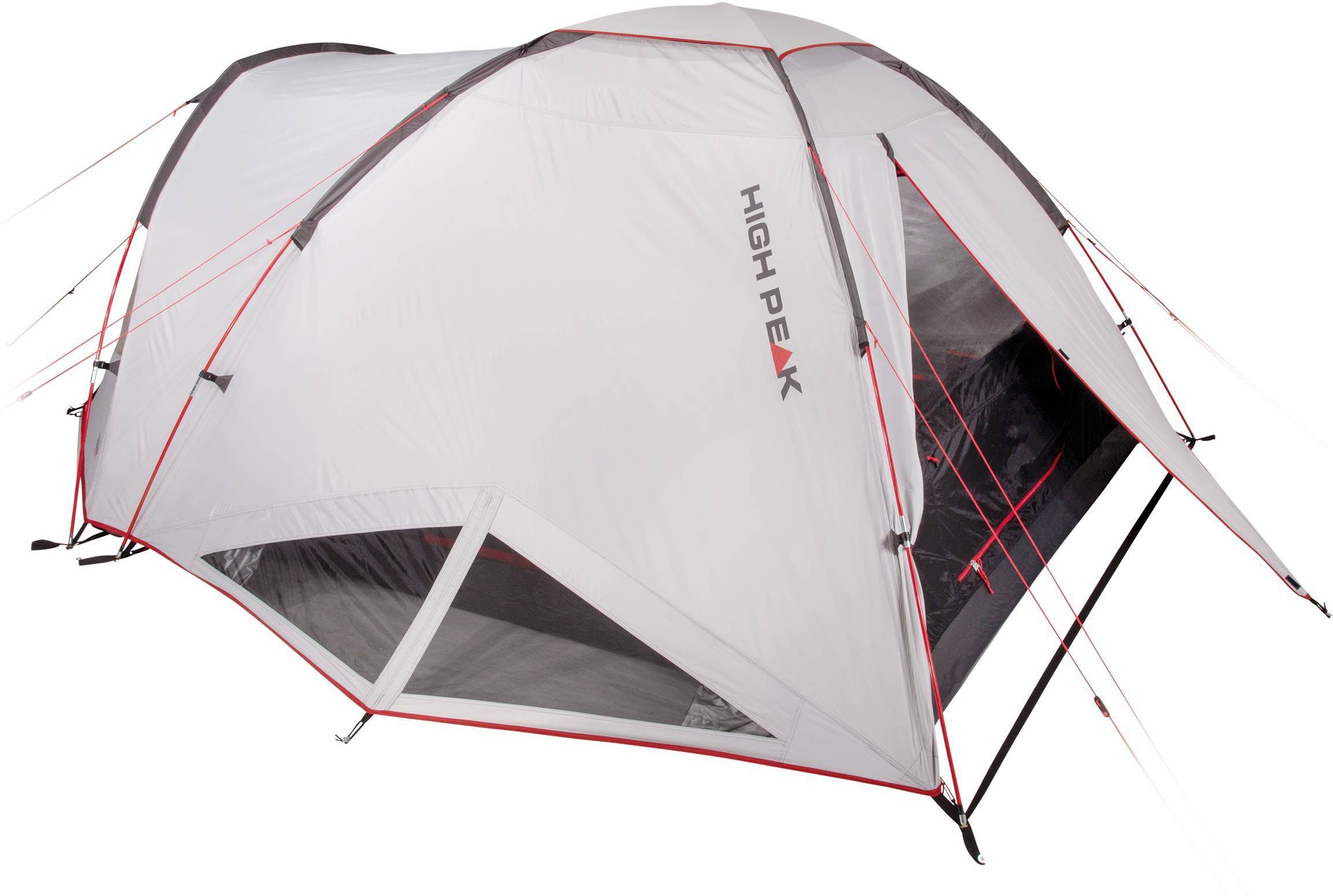 High Peak Kuppelzelt Zelt 4 4.0, (mit Personen: Transporttasche) Almada