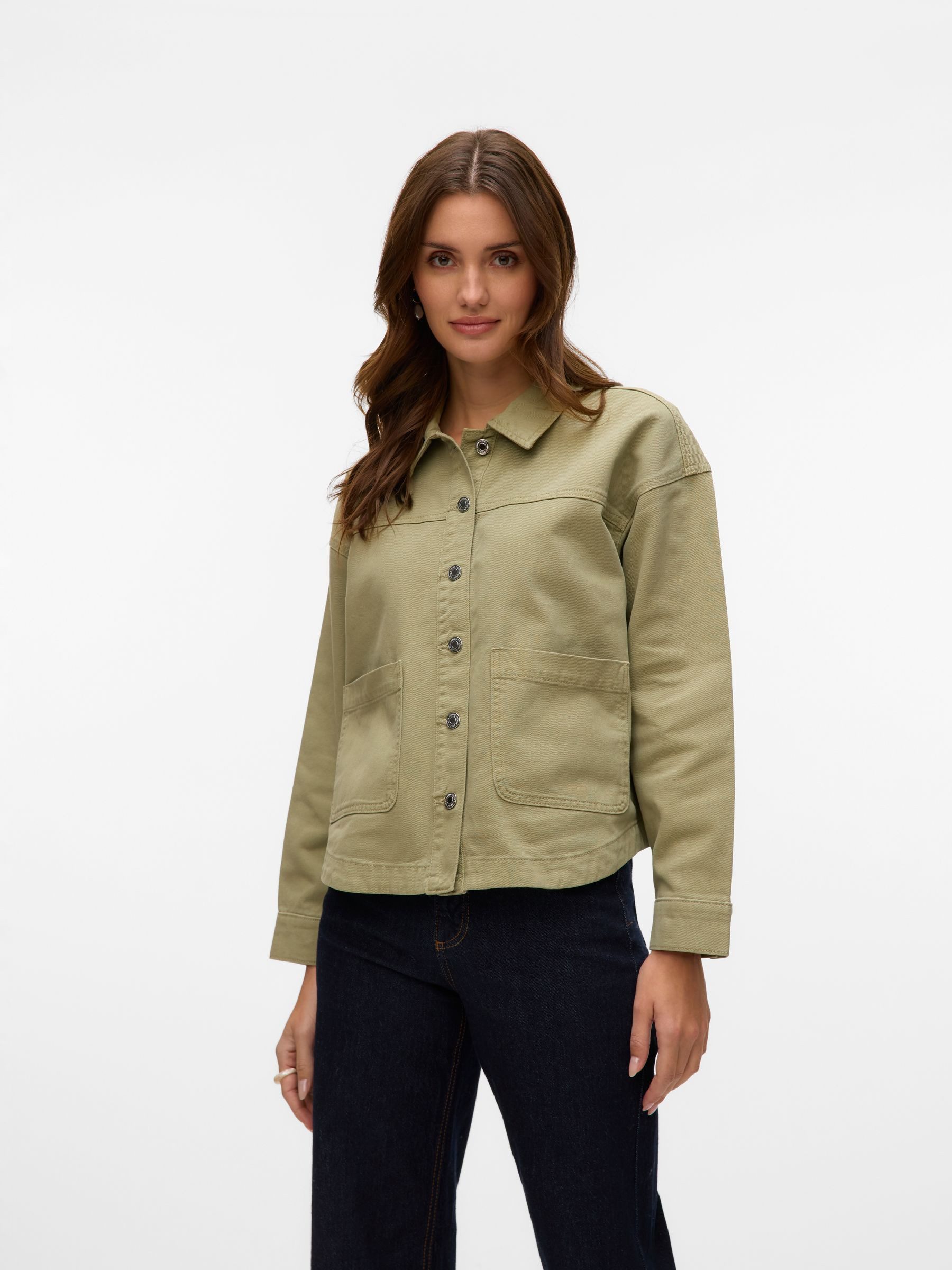 Vero Moda Jeansjacke Robustes Denim Hemd günstig online kaufen
