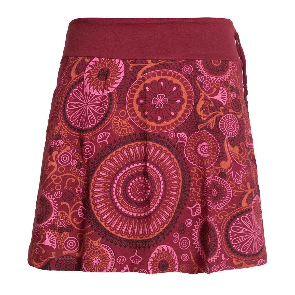 Vishes Minirock Rock bunt mit Mandalas günstig online kaufen