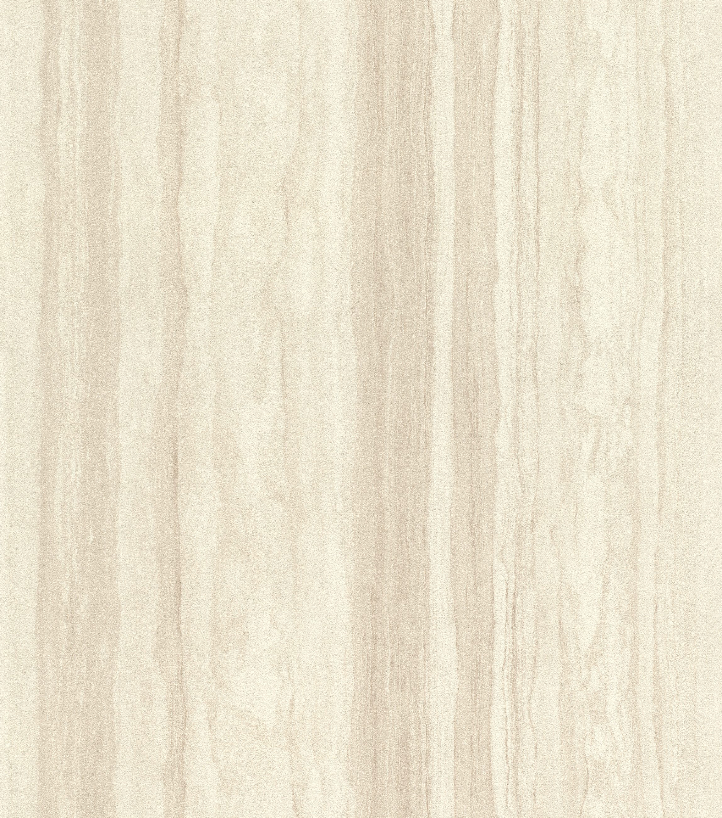 Rasch Vliestapete Palazzo Stein-Optik gemasert in Creme - Factory VI, strukturiert, (1 St), Natursteinoptik