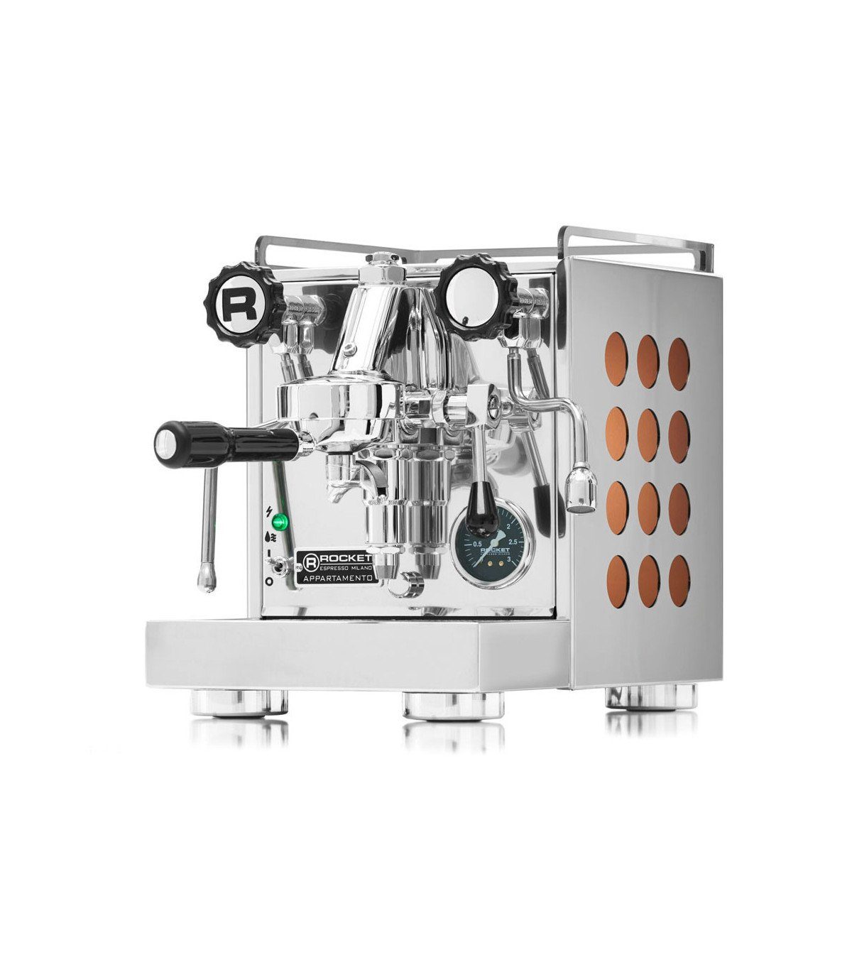 Rocket Espresso Espressomaschine Kaffeemaschine Rocket Espresso „Appartamento Copper“