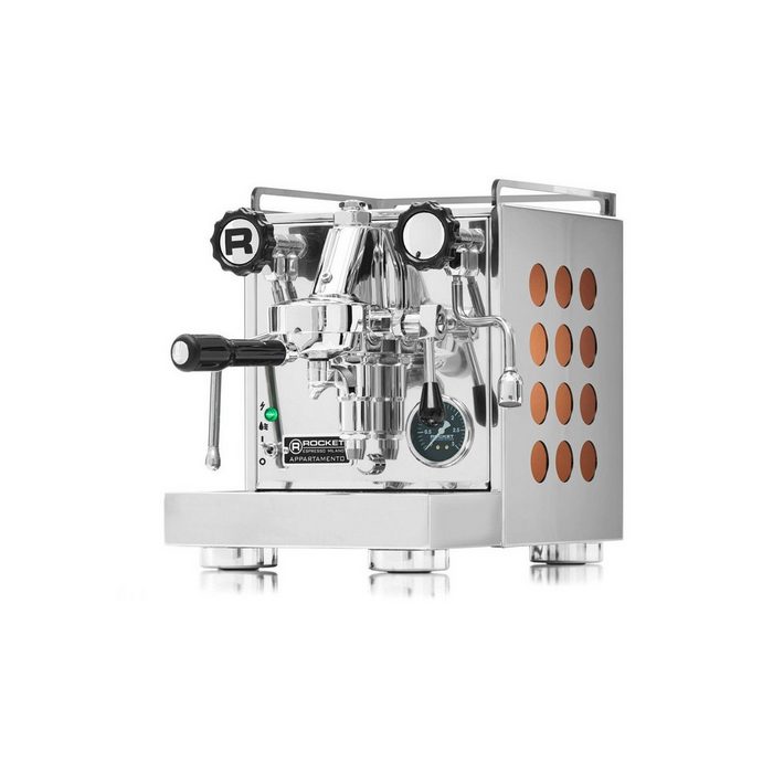 Rocket Espresso Espressomaschine Kaffeemaschine Rocket Espresso „Appartamento Copper“