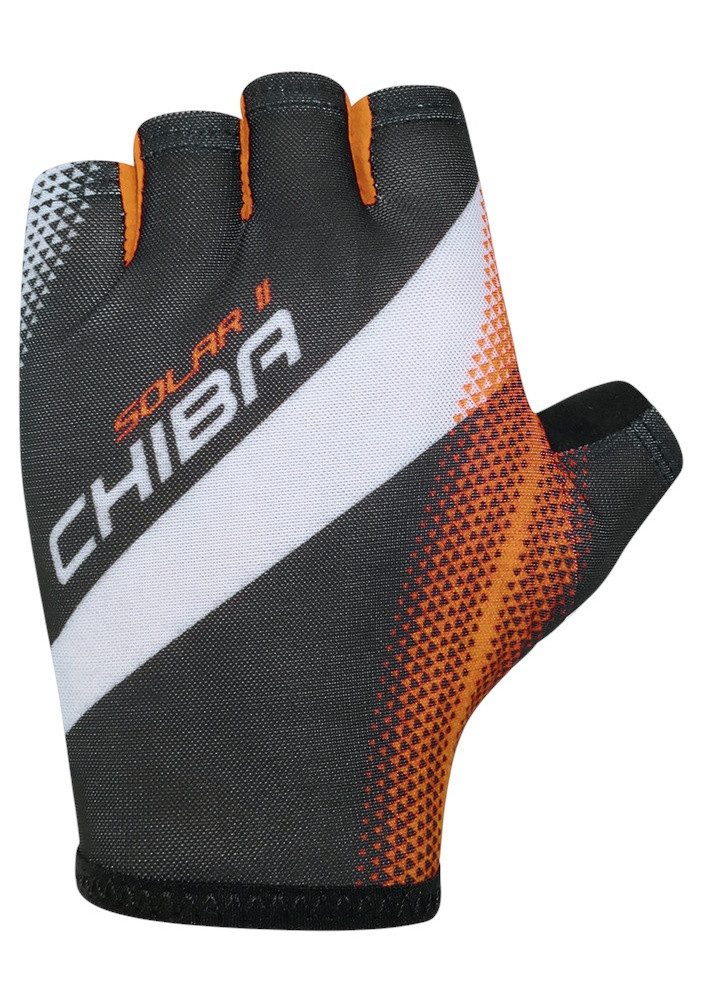 Fahrradhandschuhe Solar II schwarz/orange - 1 Paar