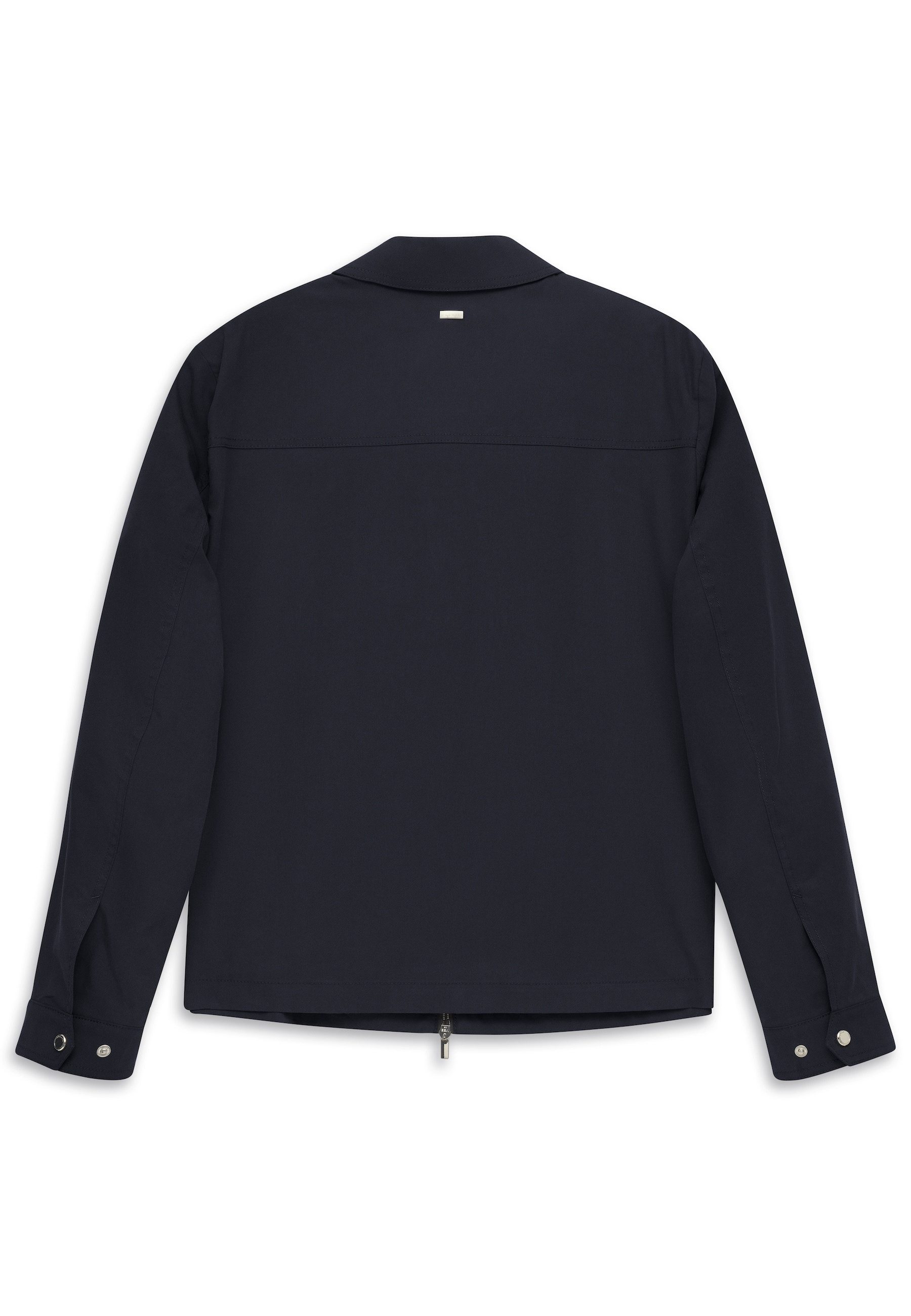 bugatti Hemdjacke Regular Fit mit Stretch und Struktur