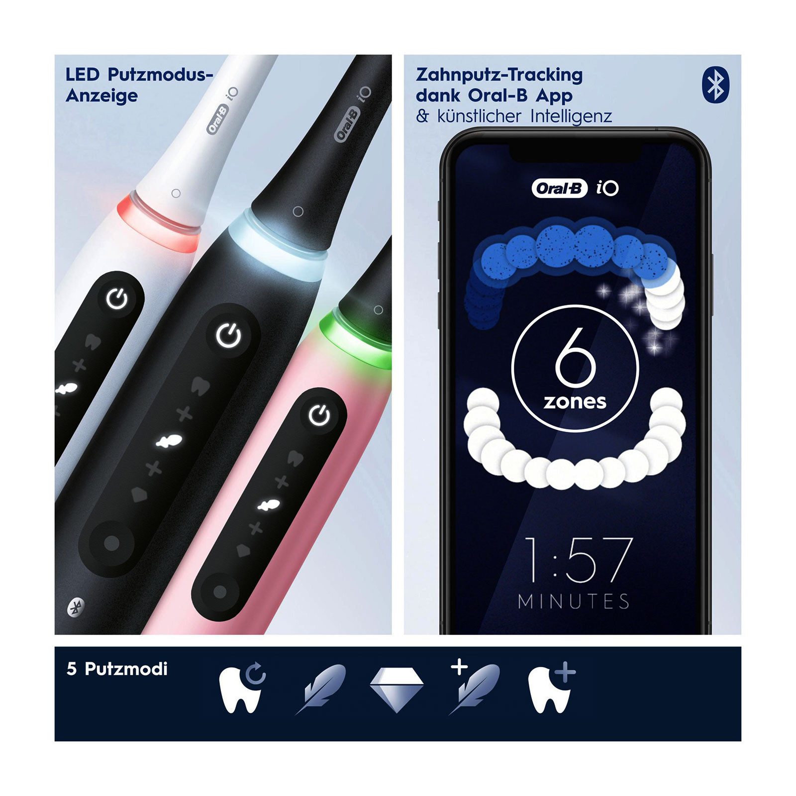 Oral-B Elektrische Zahnbürste weiß
