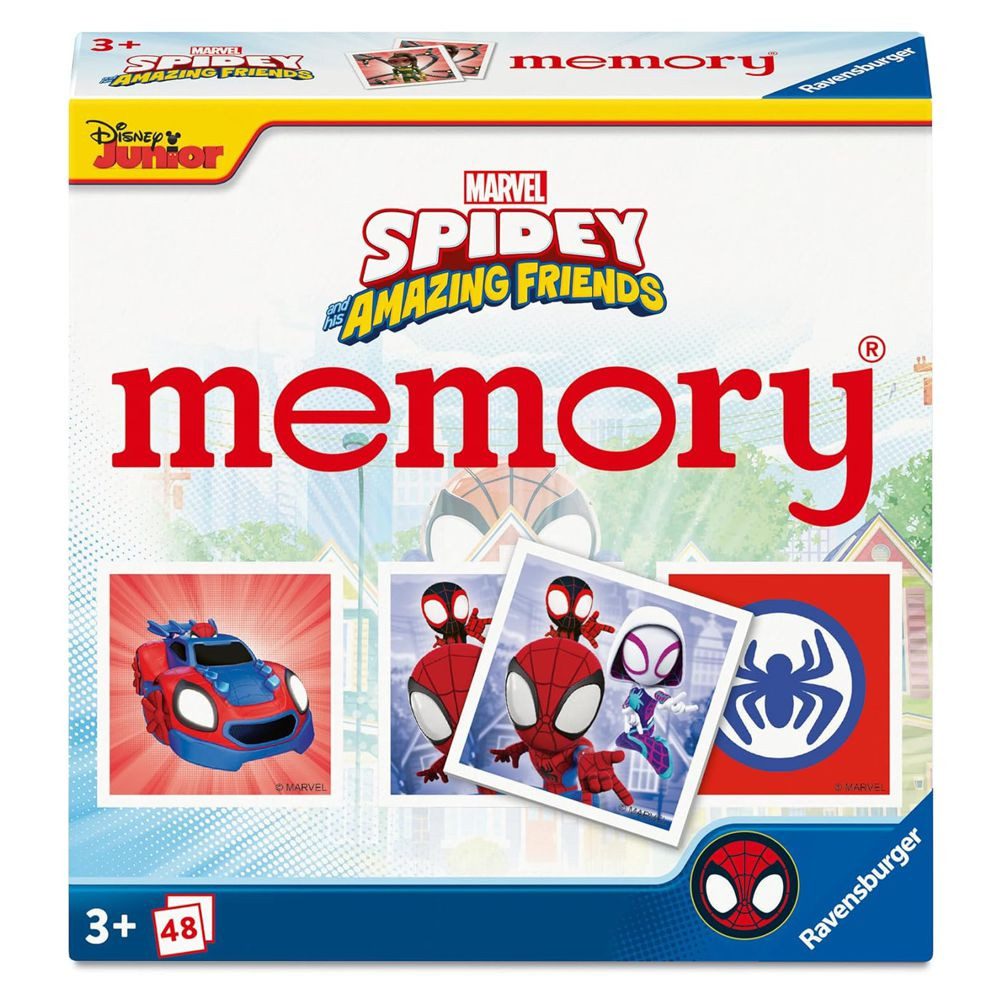 Ravensburger Spiel Mini Memory® 48 Bildkarten Spidey Ravensburger Legespiel, Memory