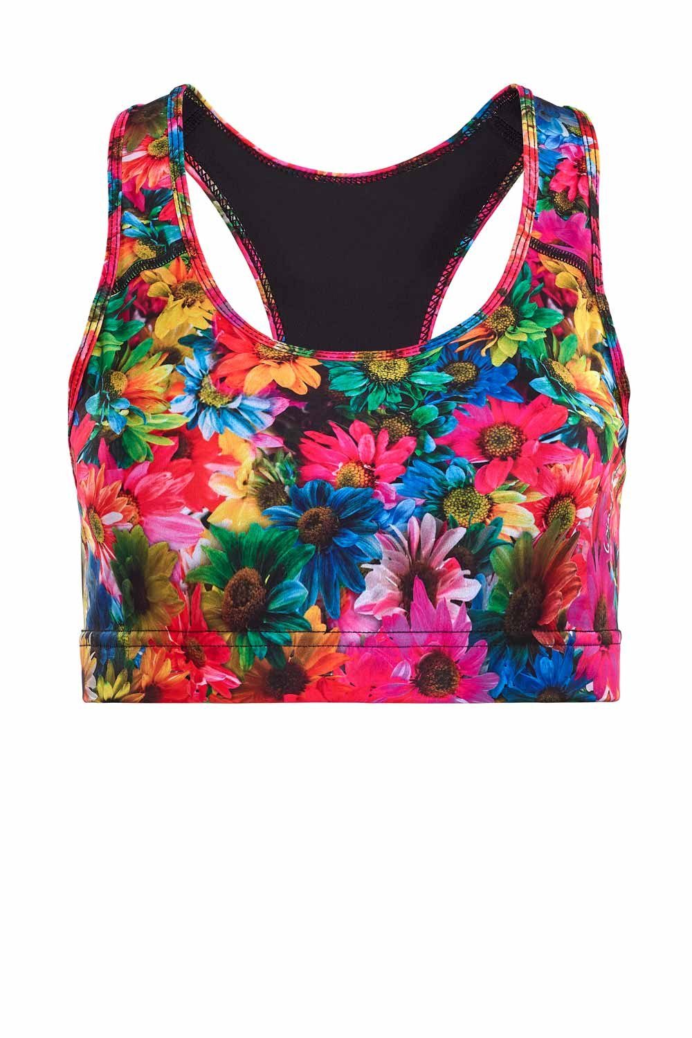 Winshape Sport-Bustier SB101-Rainbow-Flowers Functional