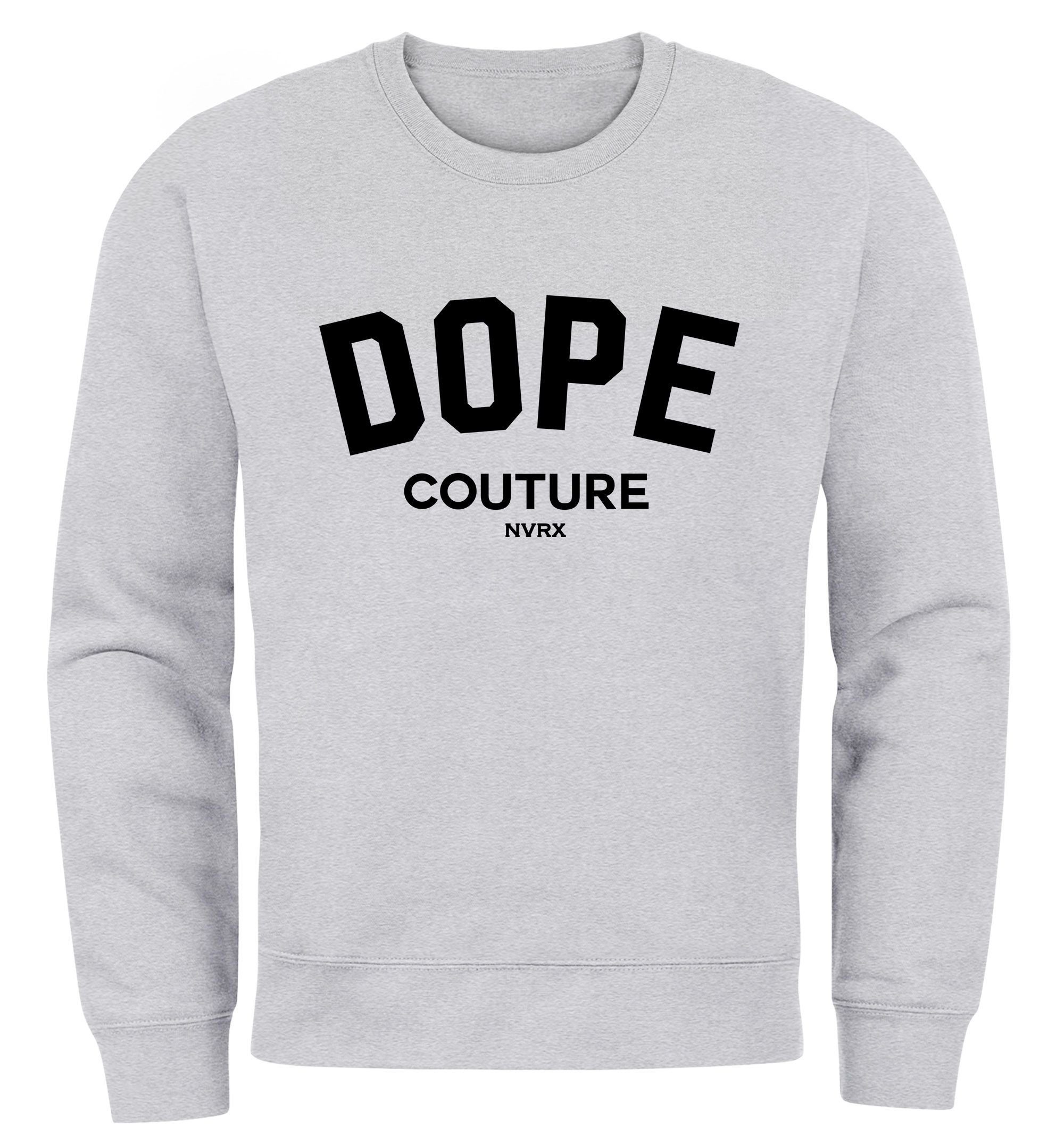 Neverless Sweatshirt Sweatshirt Herren DOPE COUTURE Rundhals-Pullover Never günstig online kaufen