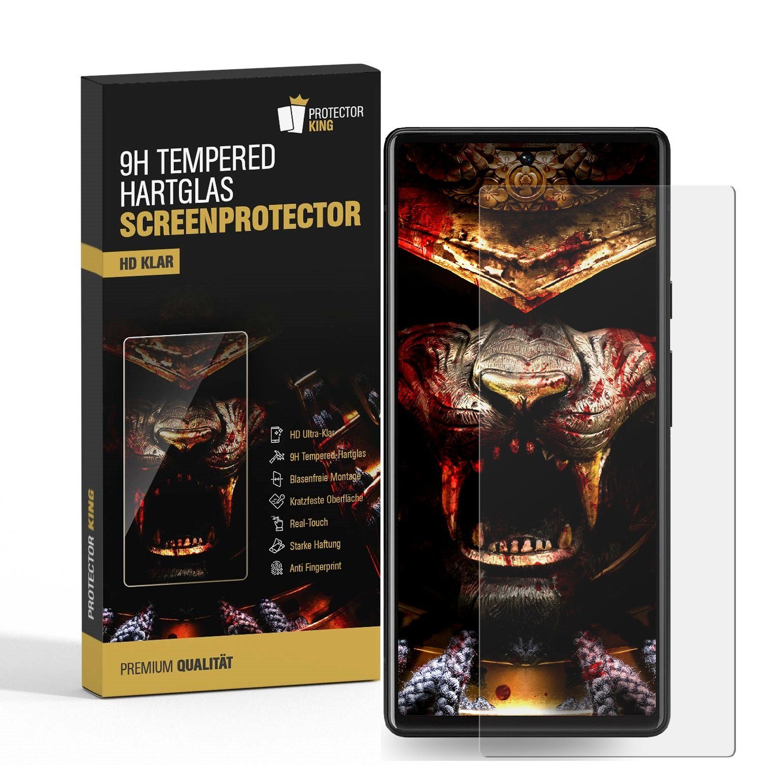 Schutzfolie 1x 3D A++ 9H Panzerglas für Xiaomi Redmi Note 12 Pro 5G Displayschutz