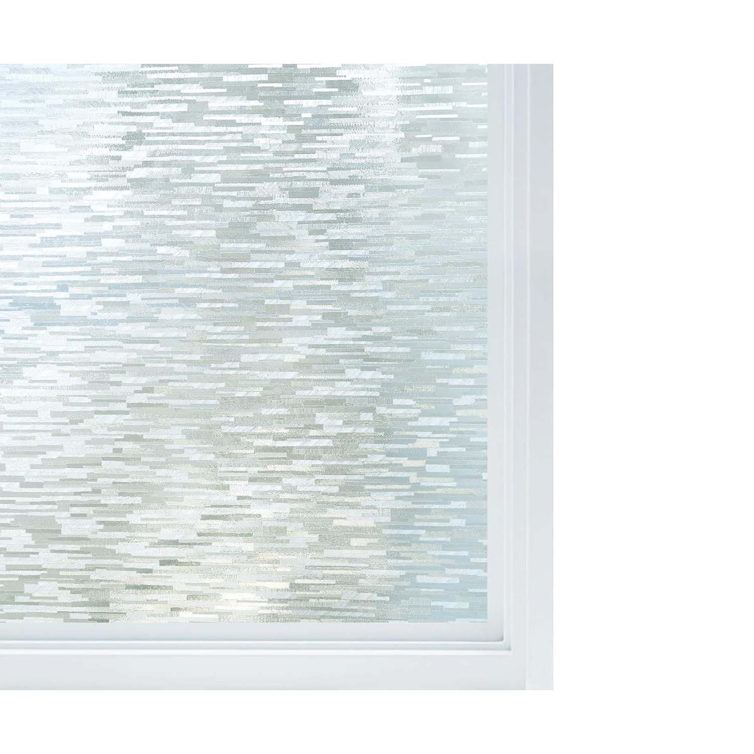 Coonoor Fensterfolie Selbsthaftend Sichtschutzfolie Fenster 3D günstig online kaufen
