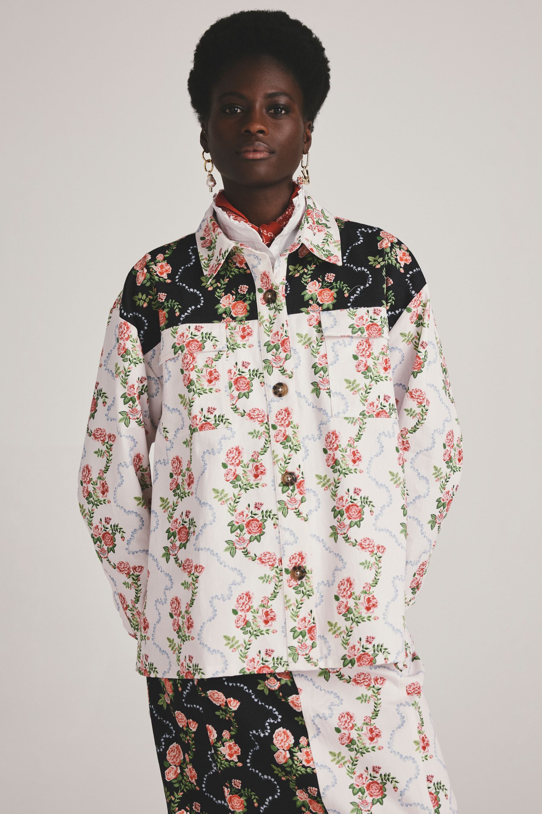 Cath Kidston Hemdjacke Cath Kidston Twilljacke (1-St)