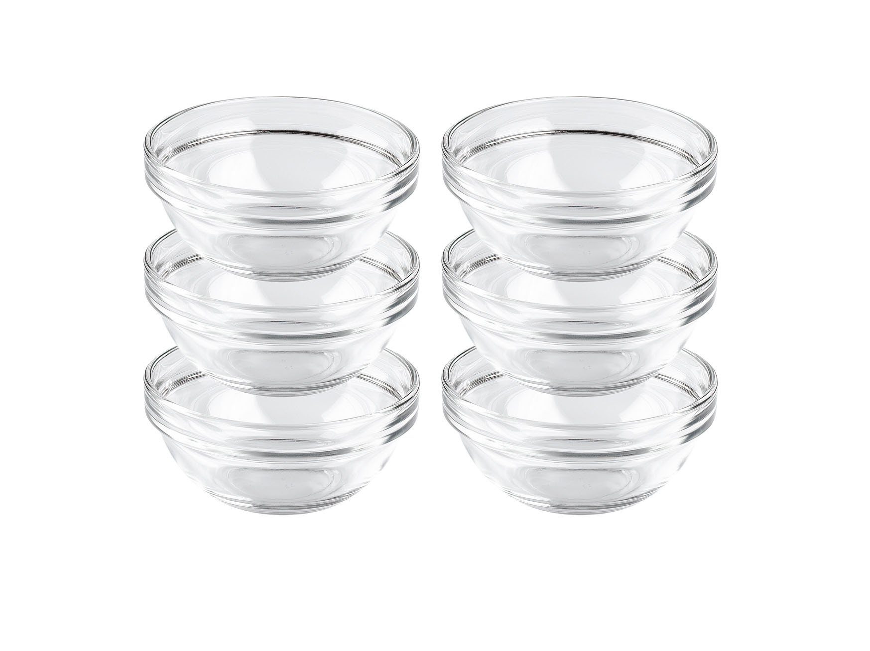Luminarc Schüssel EMPILABLE, Glas, (6-tlg)