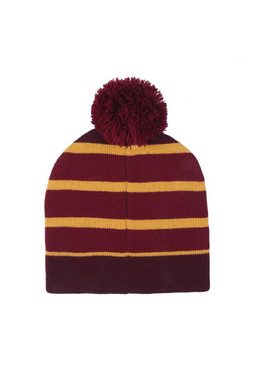 Harry Potter Bommelmütze Kinder Jungen Strickmützte Winter-Bommel-Mütze