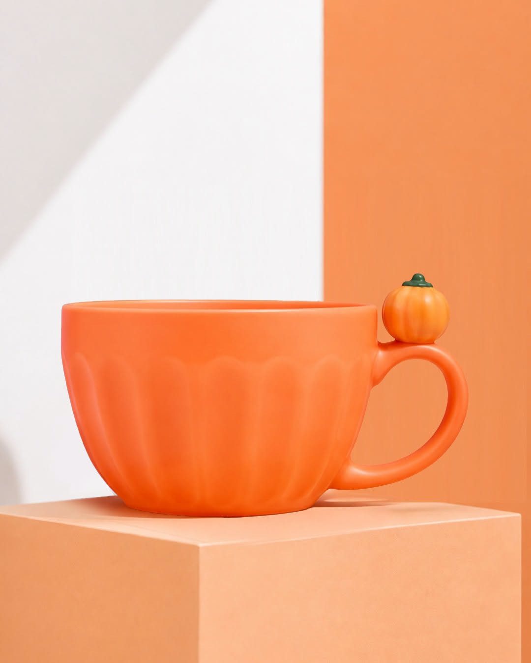 Starbucks Frühstücks-Geschirrset Starbucks Mug Autumn Pumpkin Peek 12oz 355ml