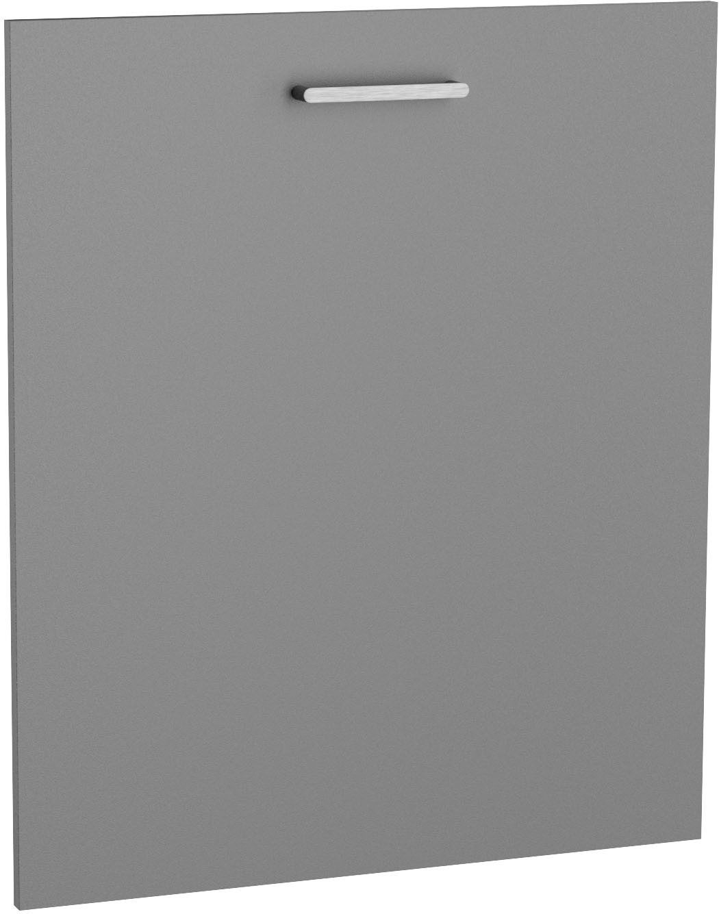 KOCHSTATION Frontblende KS-Lucy, Breite 60 cm, Metallgriff, für vollintegrierten Geschirrspüler