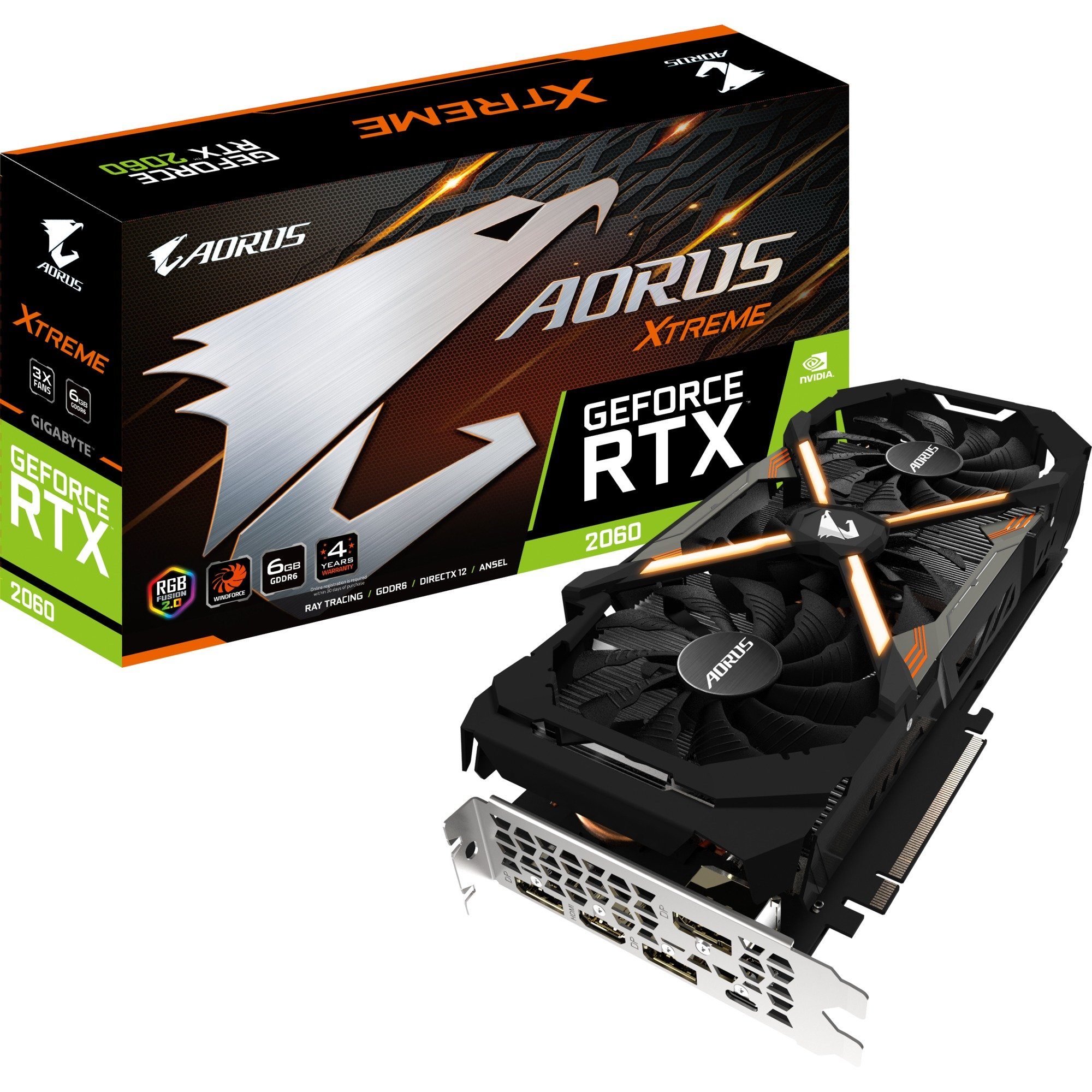 Gigabyte GeForce RTX 2060 AORUS XTREME 6G Grafikkarte (6 GB) online ...
