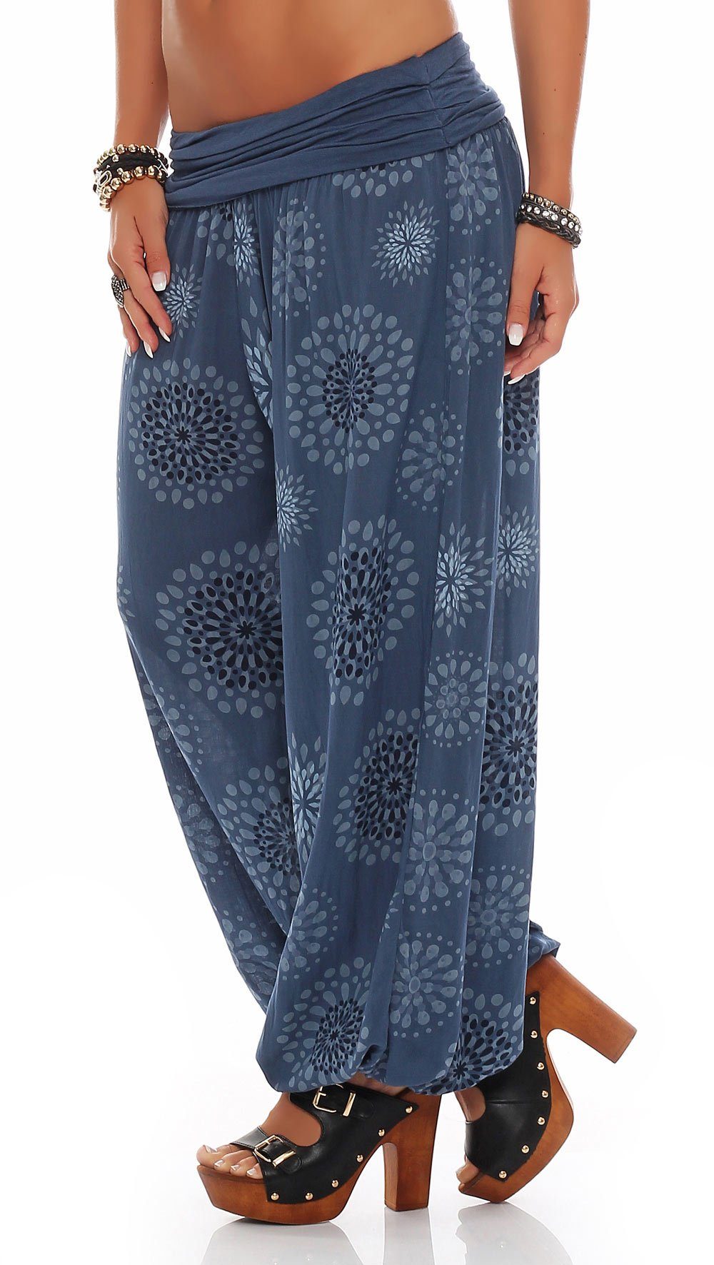 malito more than fashion Haremshose malito Damen Pumphose mit Print, Harems günstig online kaufen