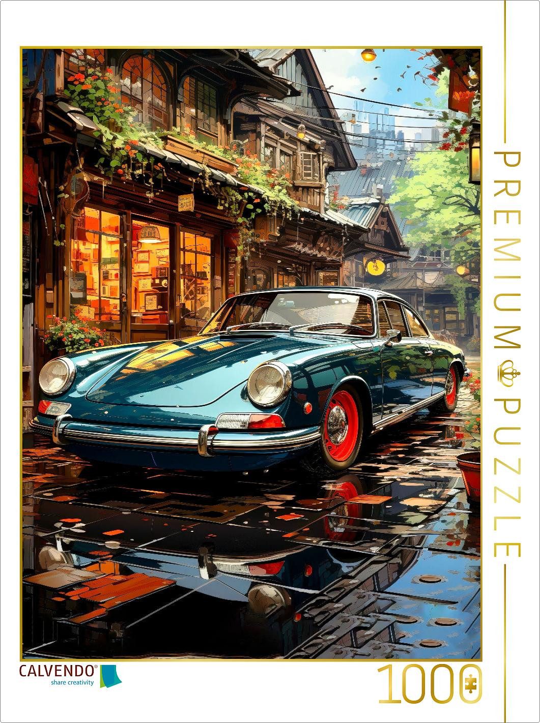 Puzzle CALVENDO Puzzle Oldtimer, 1000 Teile Lege-Größe 64x48cm Foto-Puzzle f