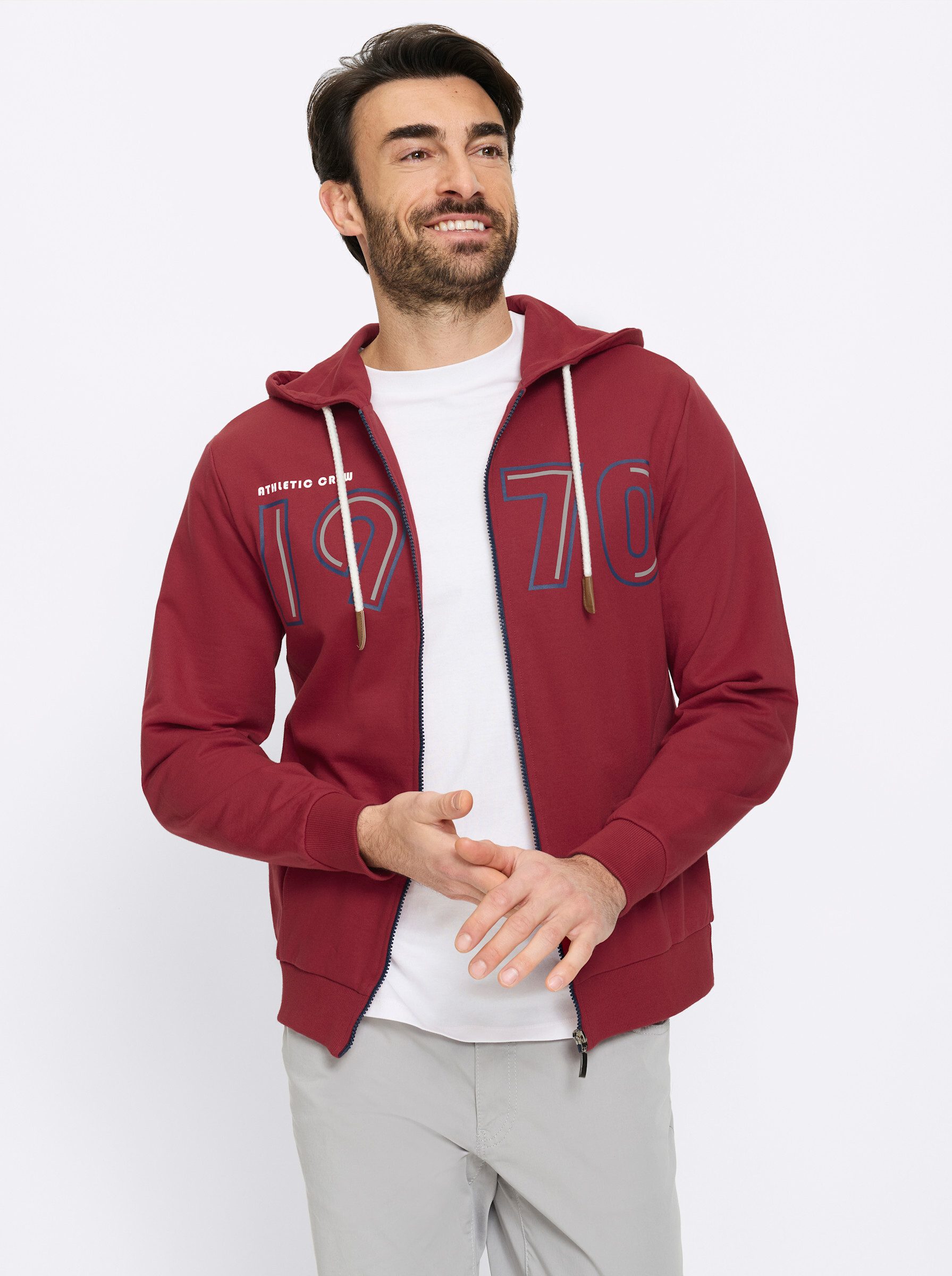 Witt T-Shirt Sweatjacke Langarm Jersey