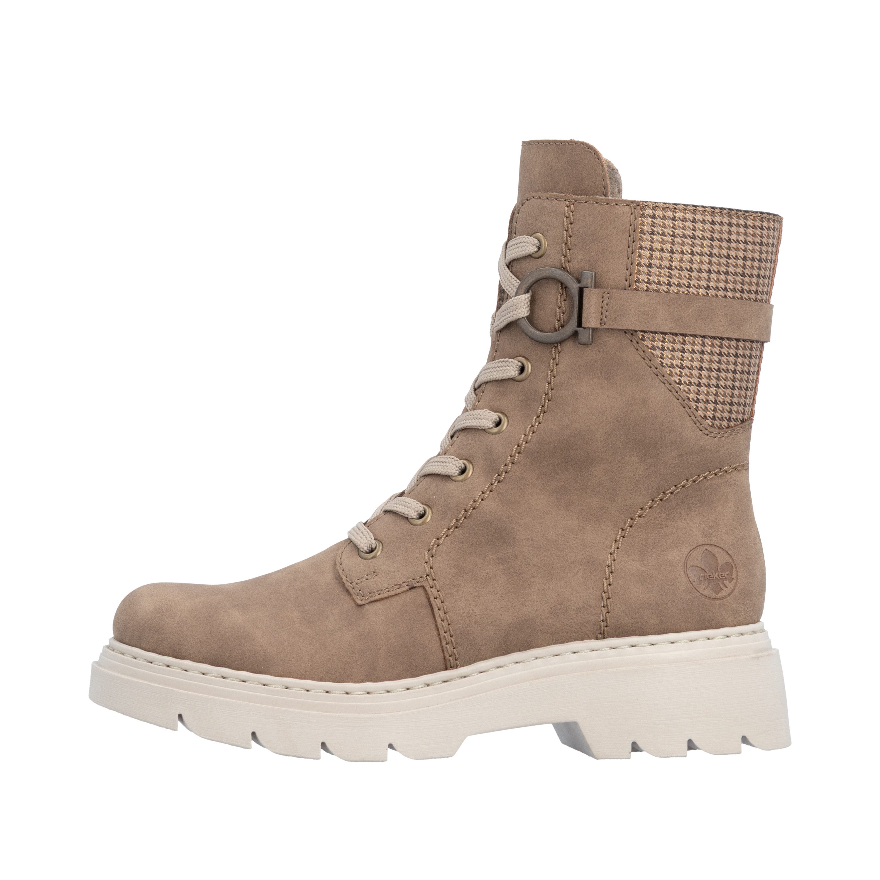Rieker Schnürboots Schnürstiefelette mit markanter Laufsohle – Bild 4 von 5