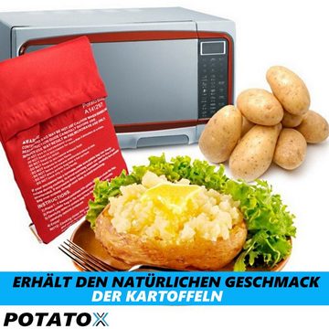 MAVURA Mikrowellenbehälter POTATOX Mikrowellen Kartoffelgarer Kartoffelbeutel Kartoffeltasche, Kartoffelsack Kartoffelkochtasche Kartoffelkocher für Mikrowelle