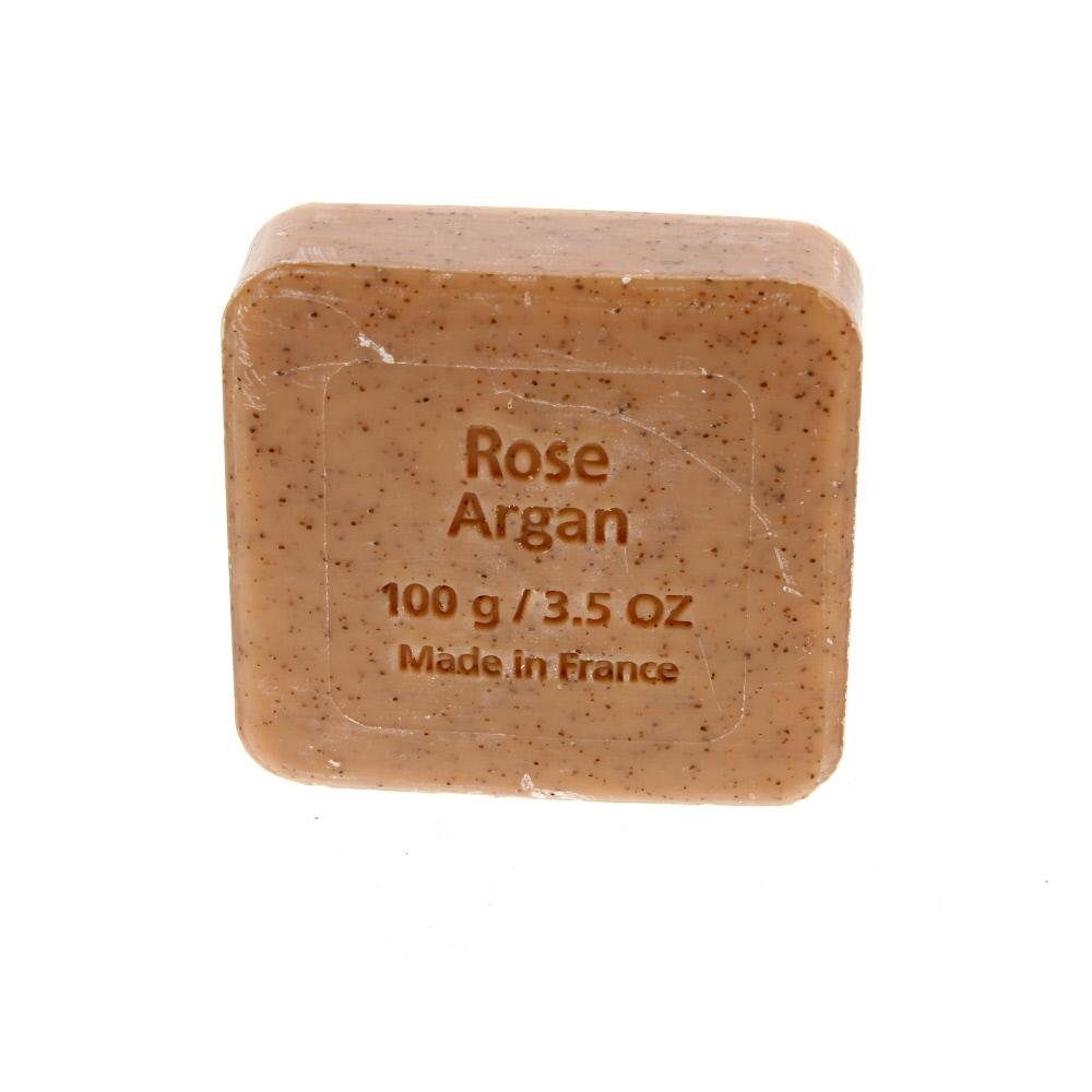 Savon du Midi Feste Duschseife Rose Argan Seife, 100 g