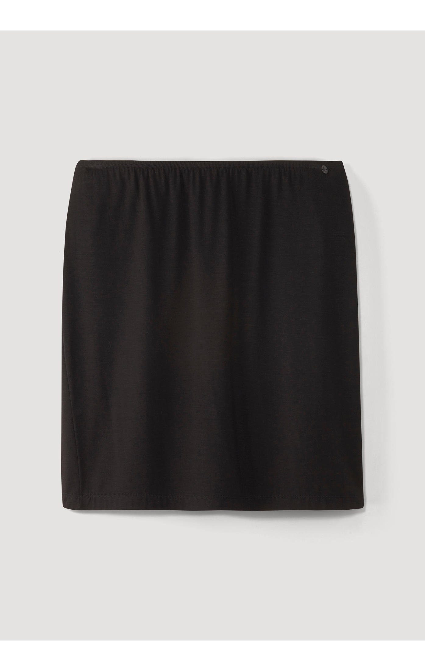 Hessnatur Unterkleid Unterrock aus (1-tlg) TENCEL™ schwarz Modal