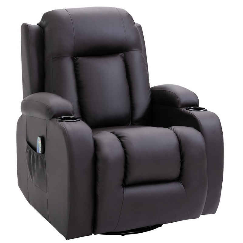 HOMCOM Massagesessel »TV Sessel mit Massage- und Wärmefunktion«