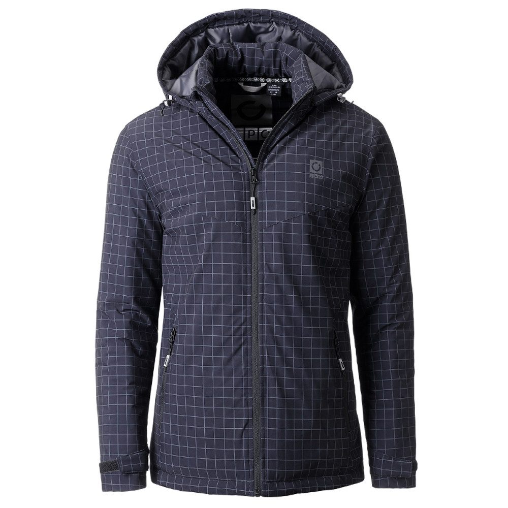 Linea Primero Trekkingjacke LPO - 3 Lagen Stretch wattierte warme Funktionsjacke Pippin, schwarz
