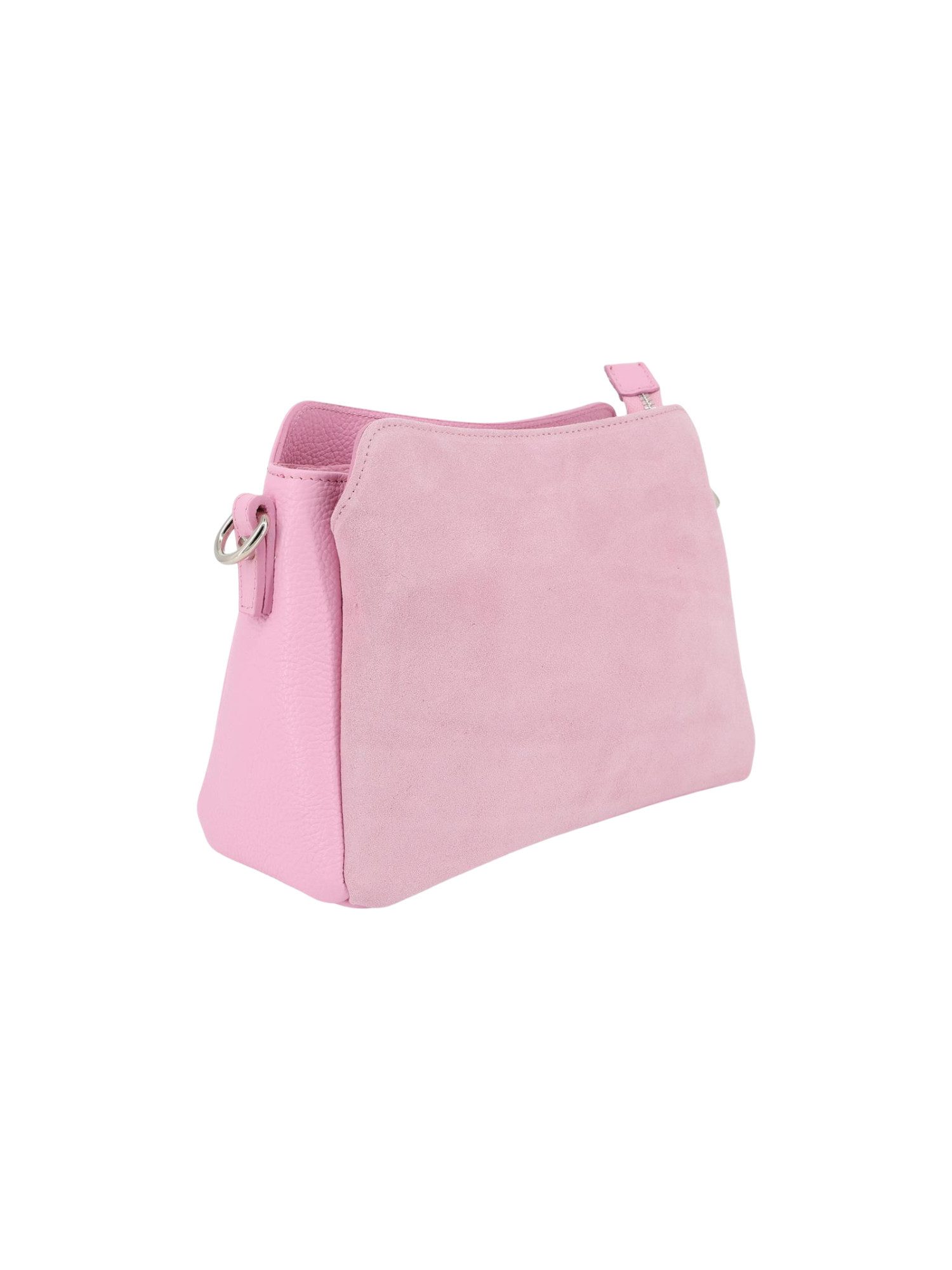 BRISE TASCHE Schultertasche Rimma – Schultertasche aus Wildleder & Nappaleder (Einzeltasche), Kombination aus Wildleder & Nappaleder, 3 Hauptfächer