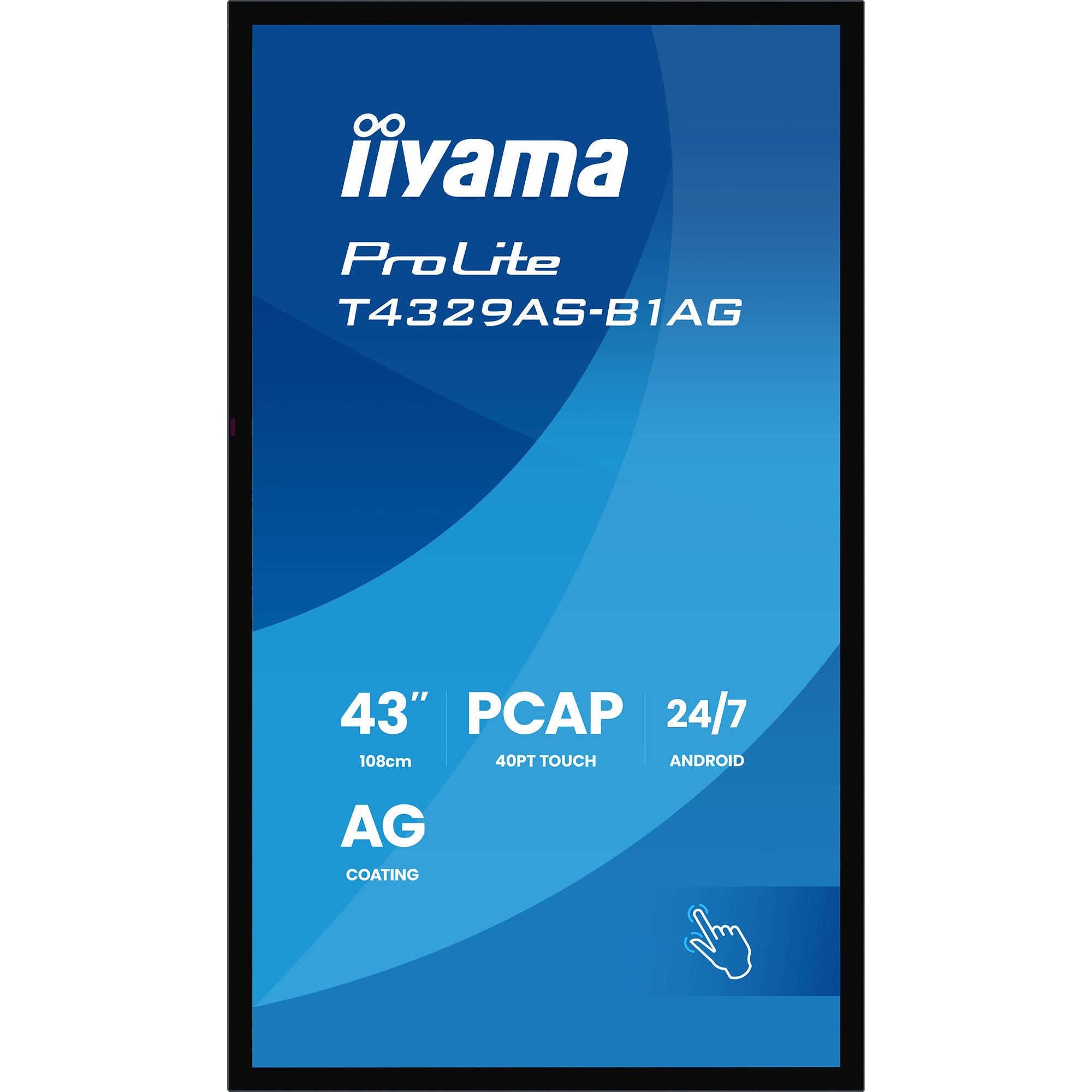 Iiyama iiyama ProLite T4329AS-B1AG, LED-Monitor, TFT-Monitor (3840 x 2160 px, 6.5 ms Reaktionszeit)