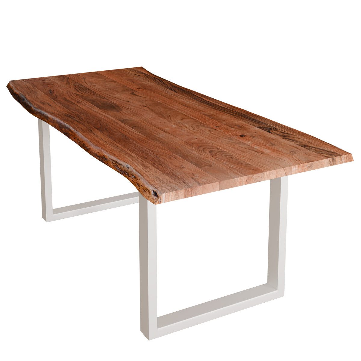 Liadomo Baumkantentisch Diala, Akazie Massivholz, Platte mit natürlicher Ba günstig online kaufen