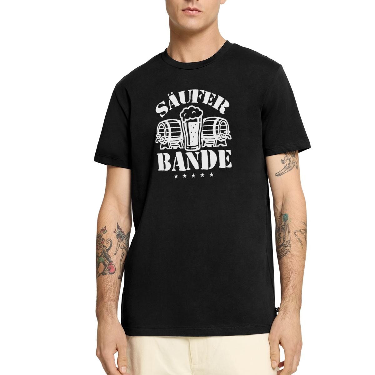 T-Shirt JGA Männer, Säuferbande Männer Premium T-Shirt