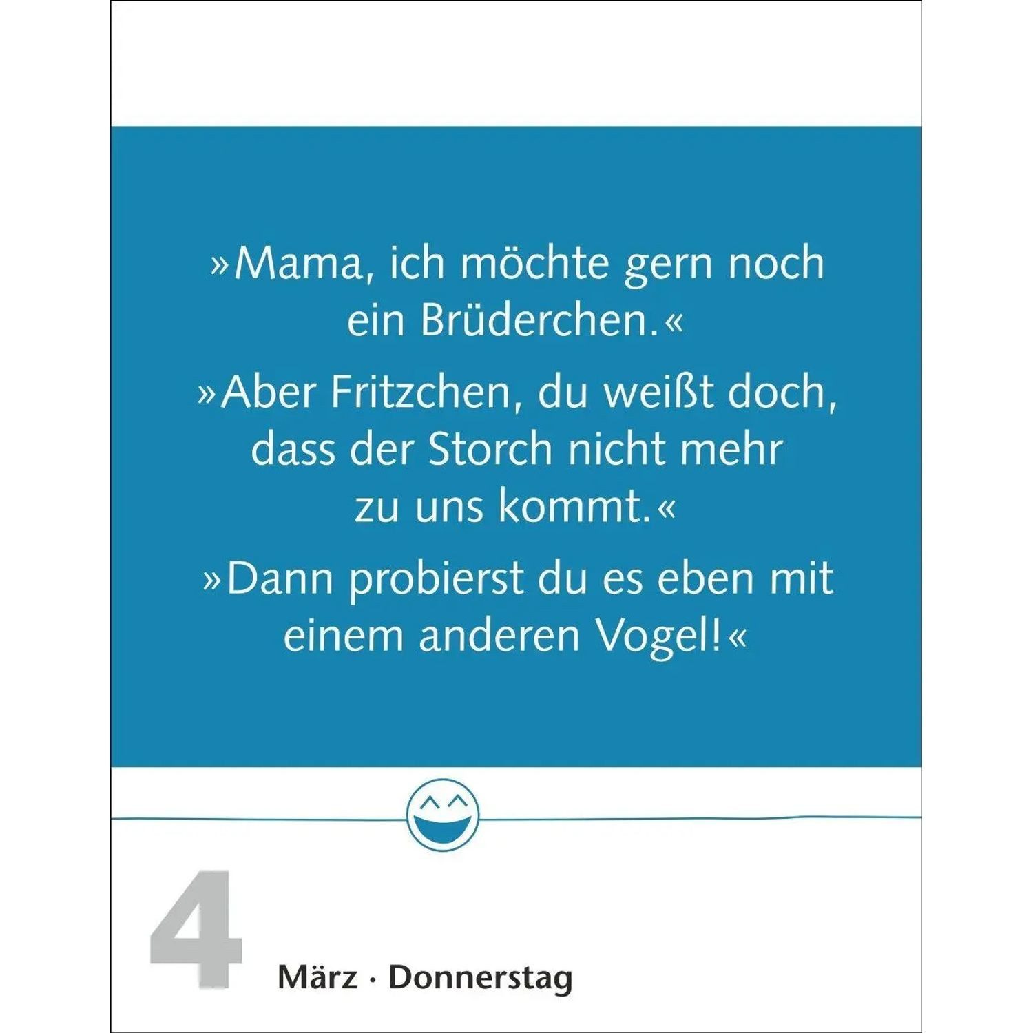 Harenberg Kalender Verlag Abreißkalender Beste Witze Tagesabreißkalender 2027 – Bild 4 von 5