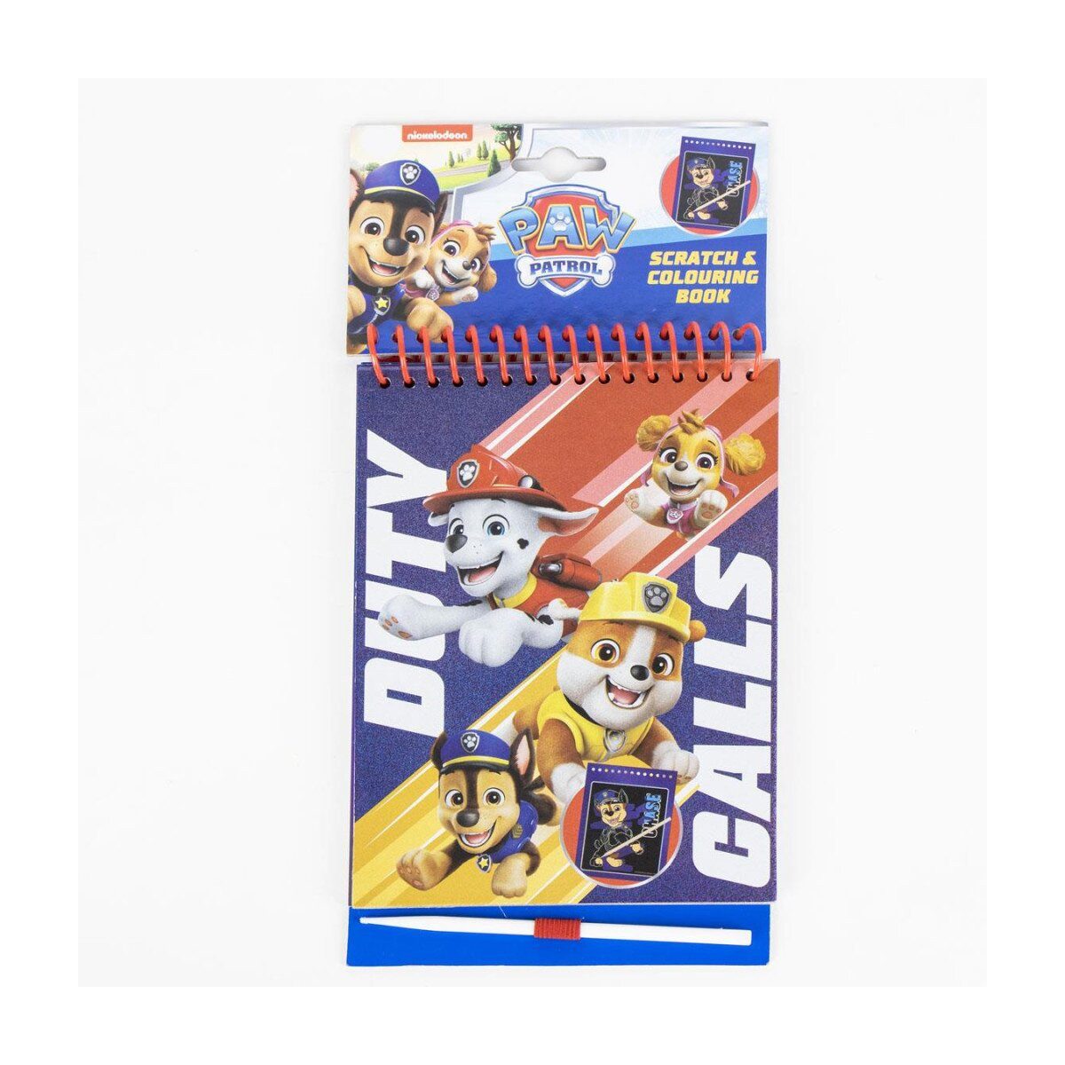 PAW PATROL Kreativset Paw Patrol Kratz- & Malset – Duty Calls Kreativspaß