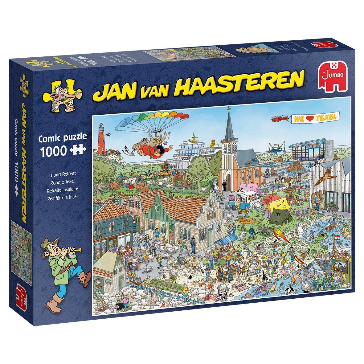 Jan van Haasteren Puzzle Jan van Haasteren Reif für die Insel 1000 Teile Pu günstig online kaufen