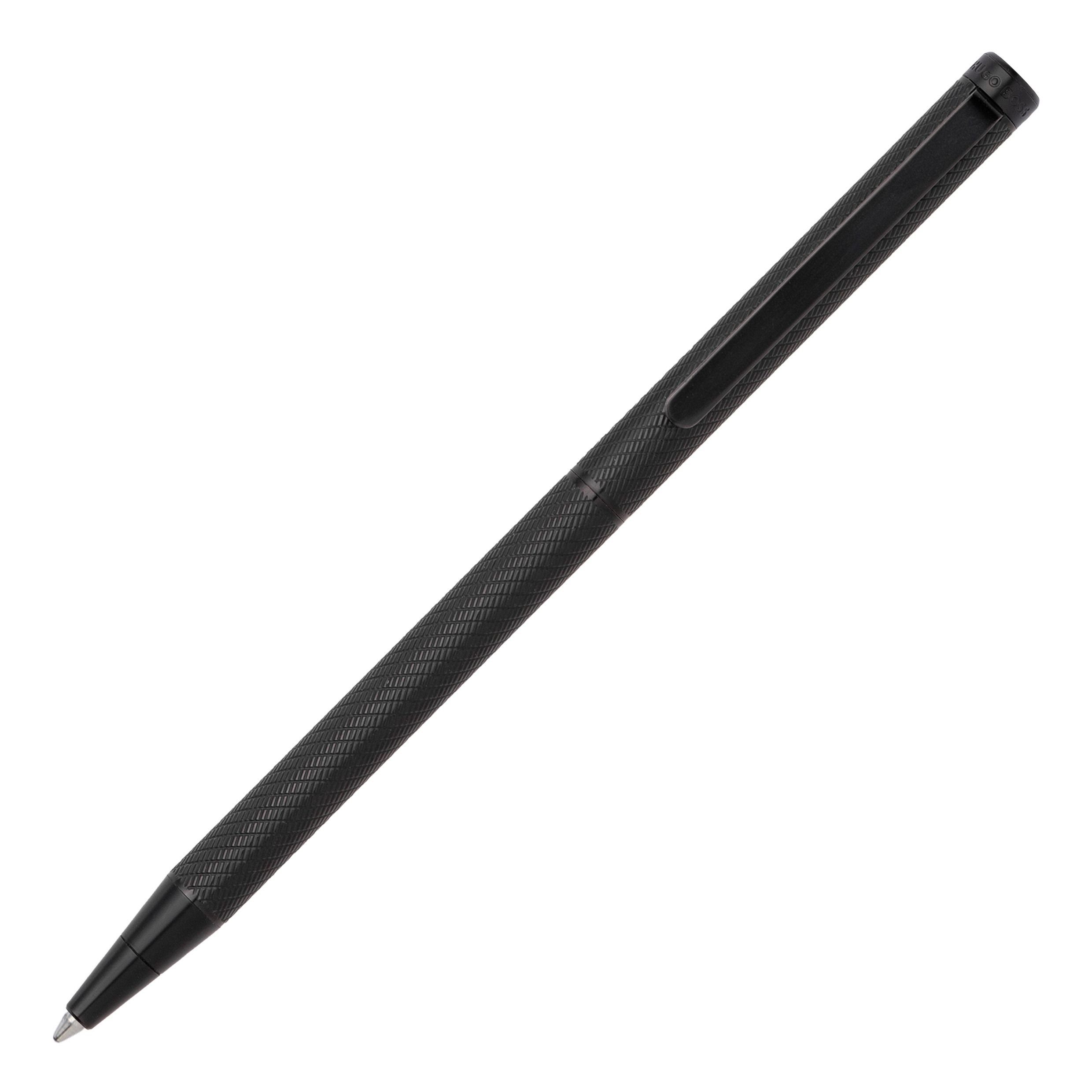 BOSS Kugelschreiber Boss (kein schlanker Hugo Ballpoint Pen Set) Kugelschreiber Black Cloud Schwarz,