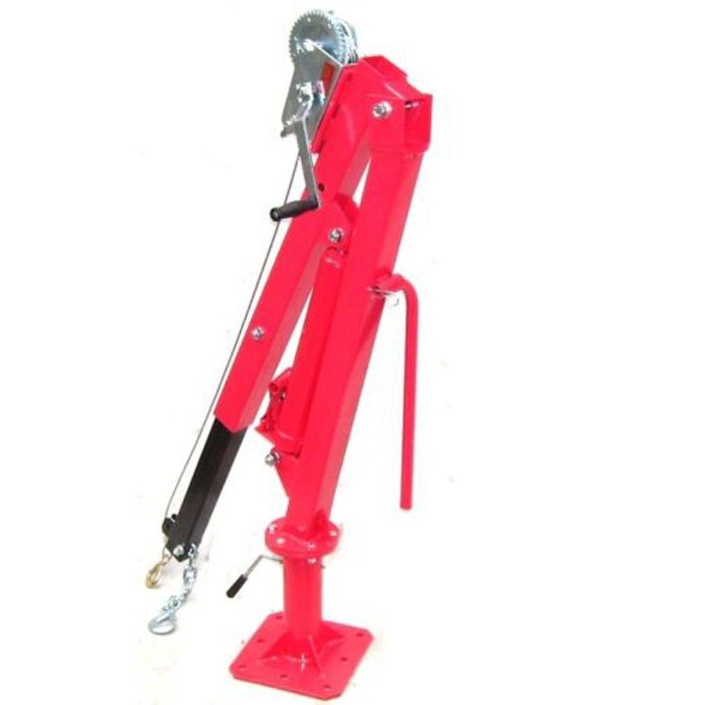 Apex Werkstattkran Ladekran mit Seilwinde 900kg Pickup Kran 06157 Hebekran Schwenkkran