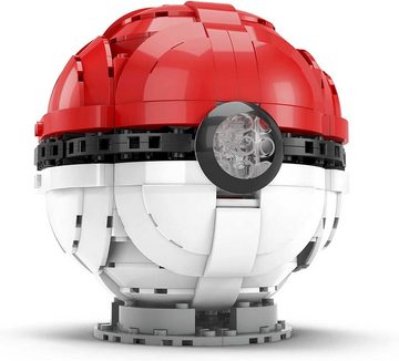 MEGA Konstruktions-Spielset MEGA Construx Pokemon Jumbo Poke Ball Bauset HBF53 Bauset
