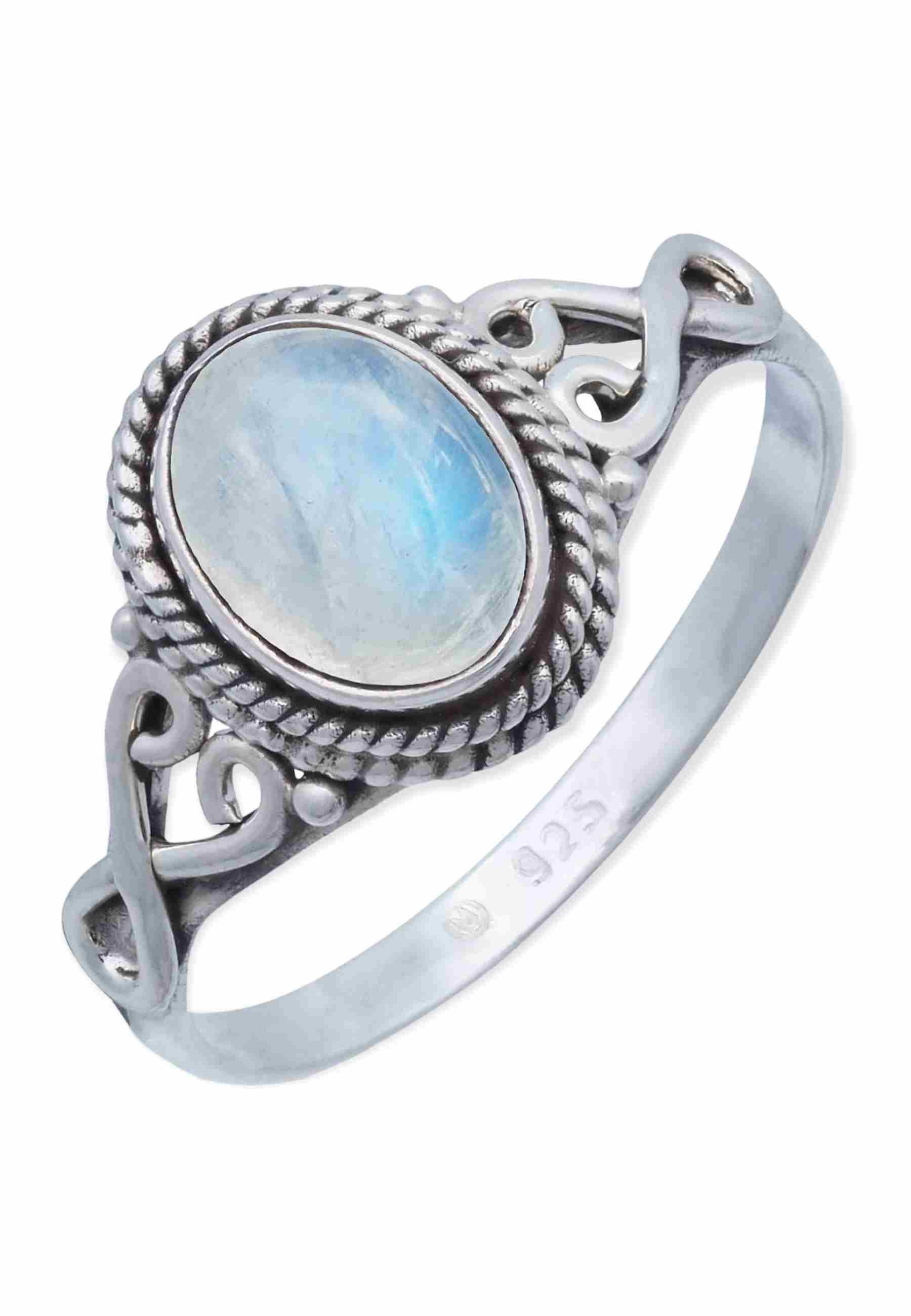 mantraroma Silberring BAGHIMI oval aus 925 günstig online kaufen