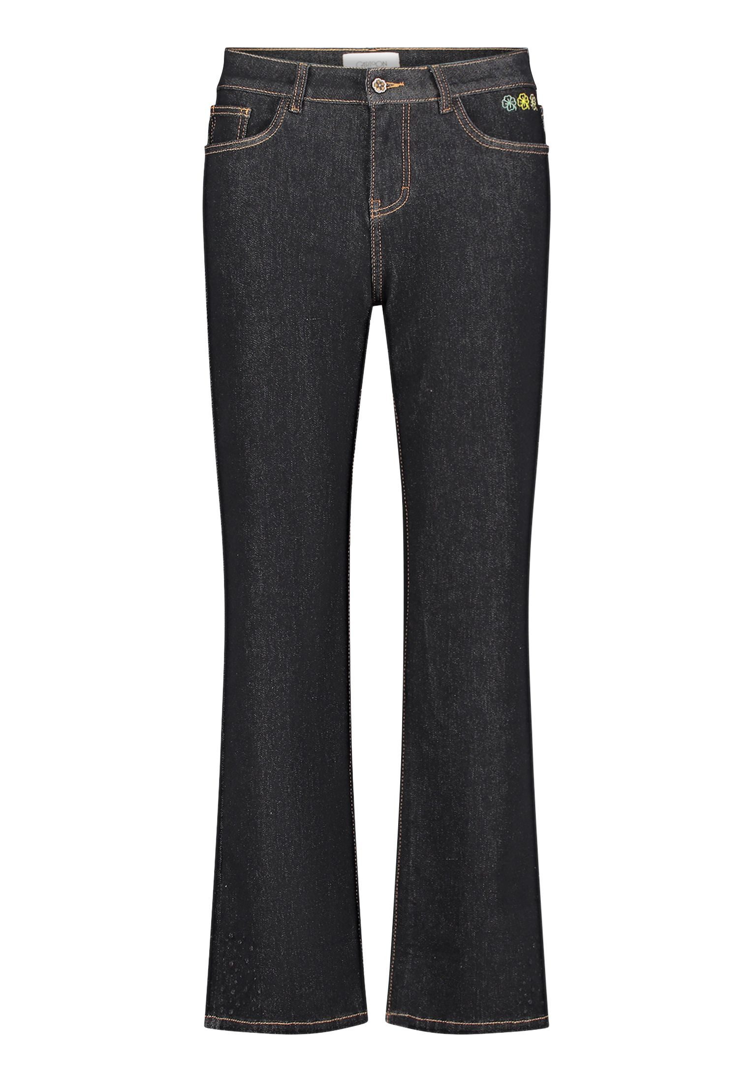 Stretch-Jeans Damen mit Strass