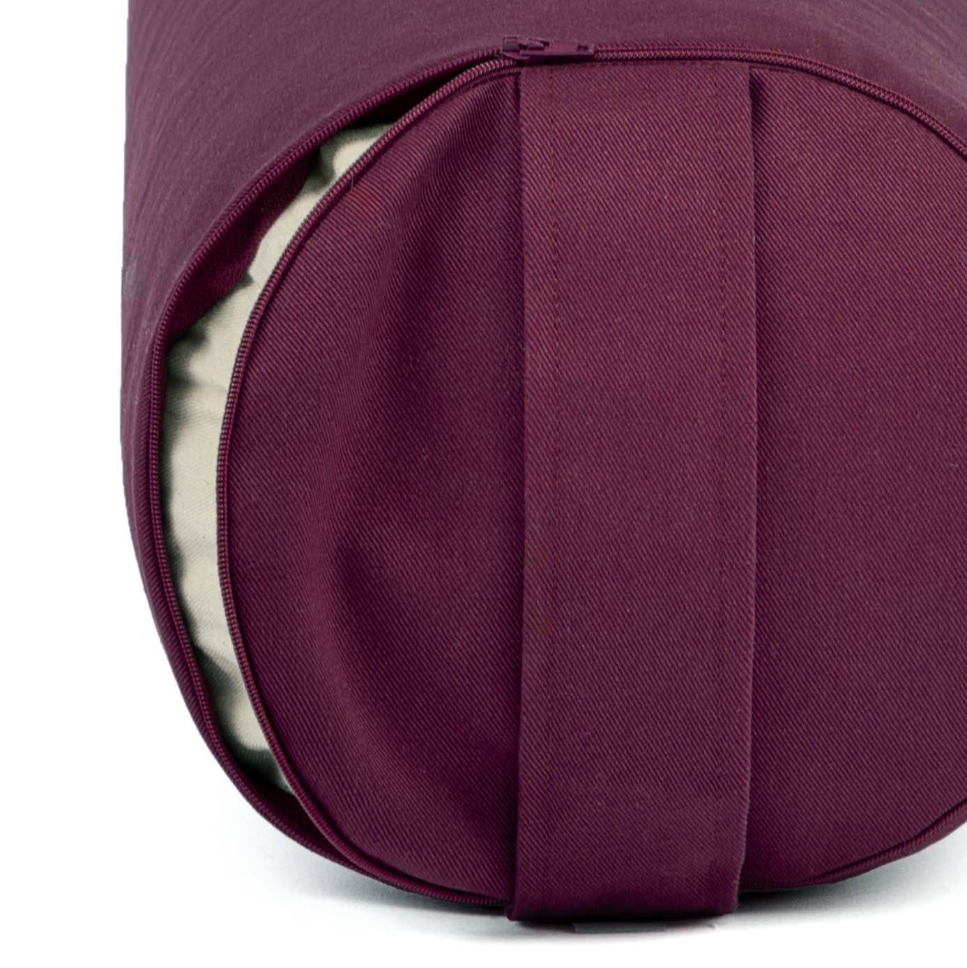 bodhi Yoga Bolster Yoga BOLSTER ECO Kapok aubergine