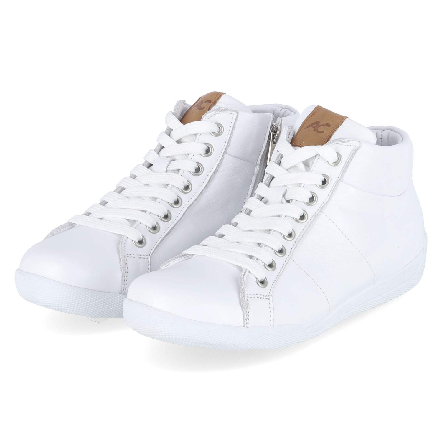 Andrea Conti Andrea Conti 034361-9534 WEISS/BRANDY Damen Glattleder braun S günstig online kaufen