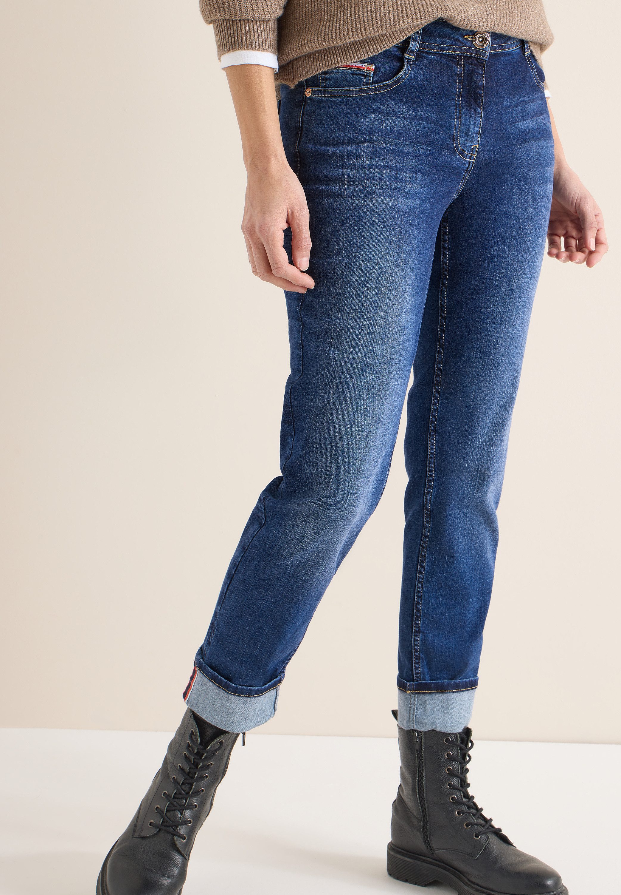 CECIL Straight-Jeans Style Scarlett im 5-Pocket-Style