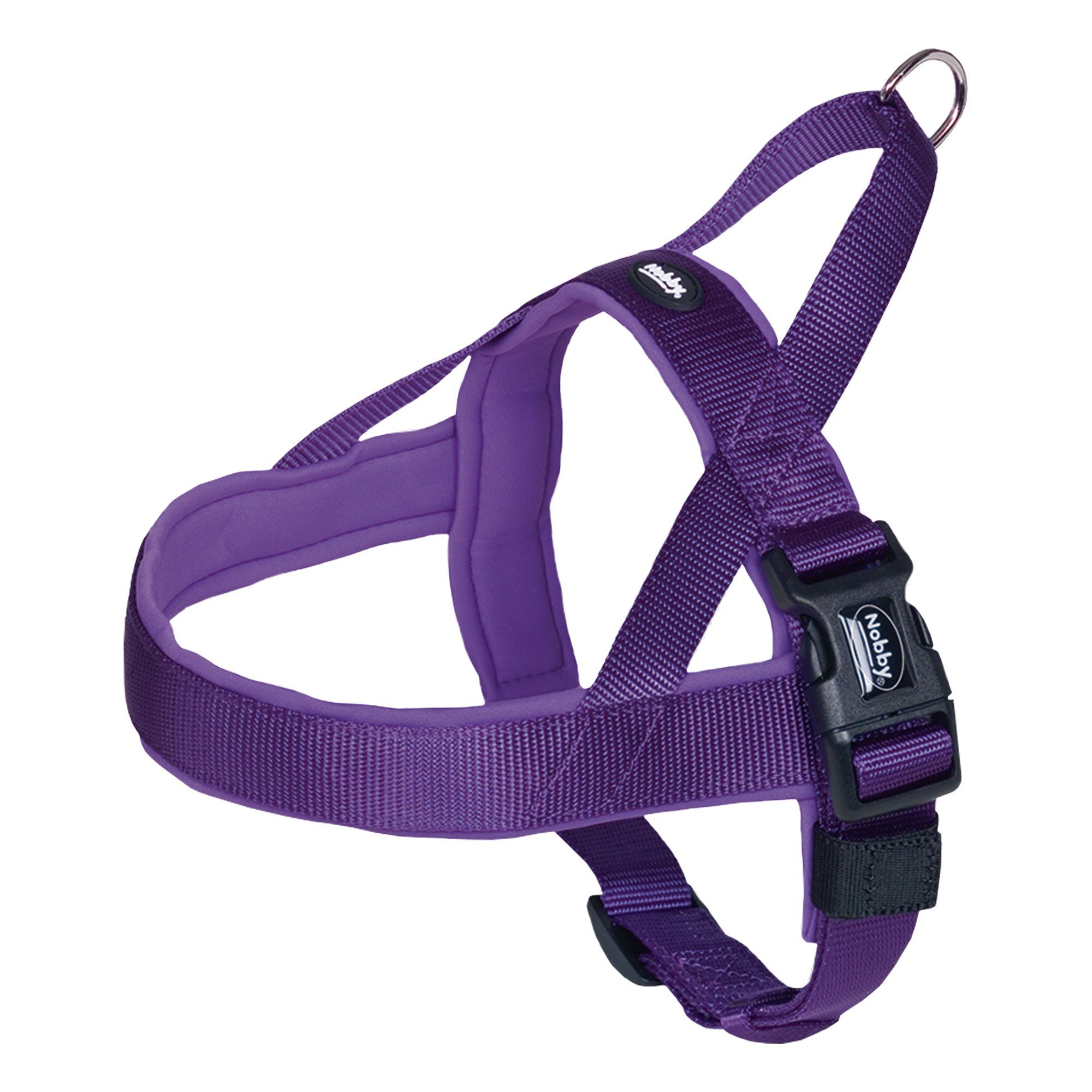 Nobby Norwegergeschirr Hundegeschirr Classic Preno - viele Farben, Nylon mit Neopren, Mit Griff