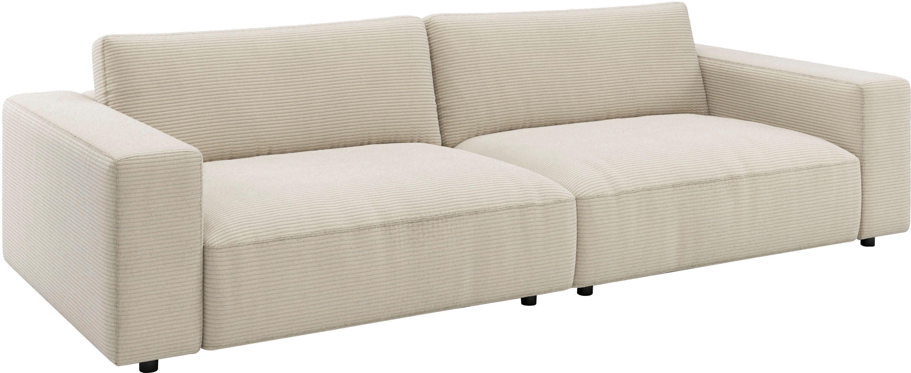 Musterring Big-Sofa MR Lucia, puristischer Luxus von Musterring, Erstklassige Kammerkissen, weiche Polsterung & zeitloser Look