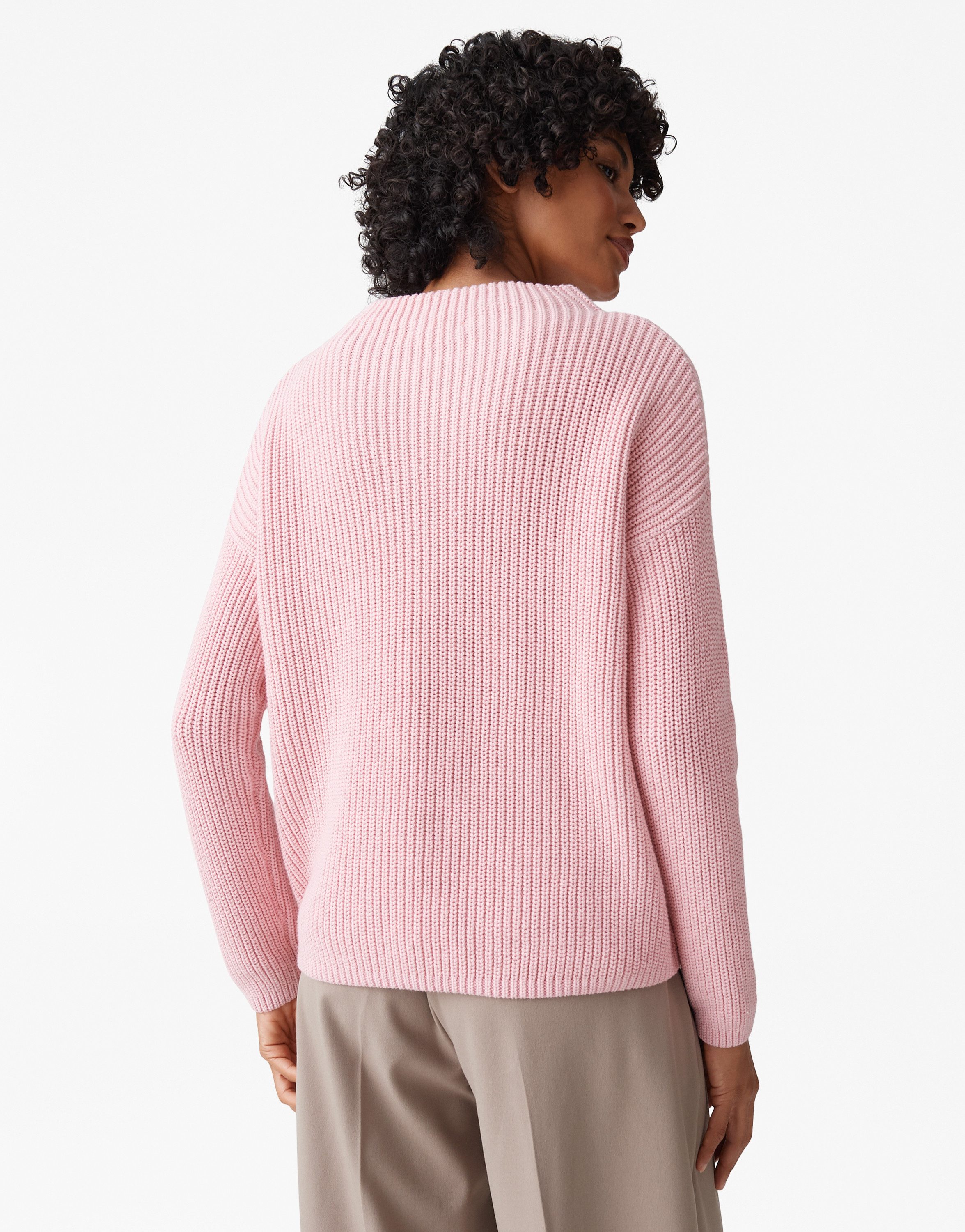 OPUS Strickpullover PARTO Regular aus Baumwolle günstig online kaufen