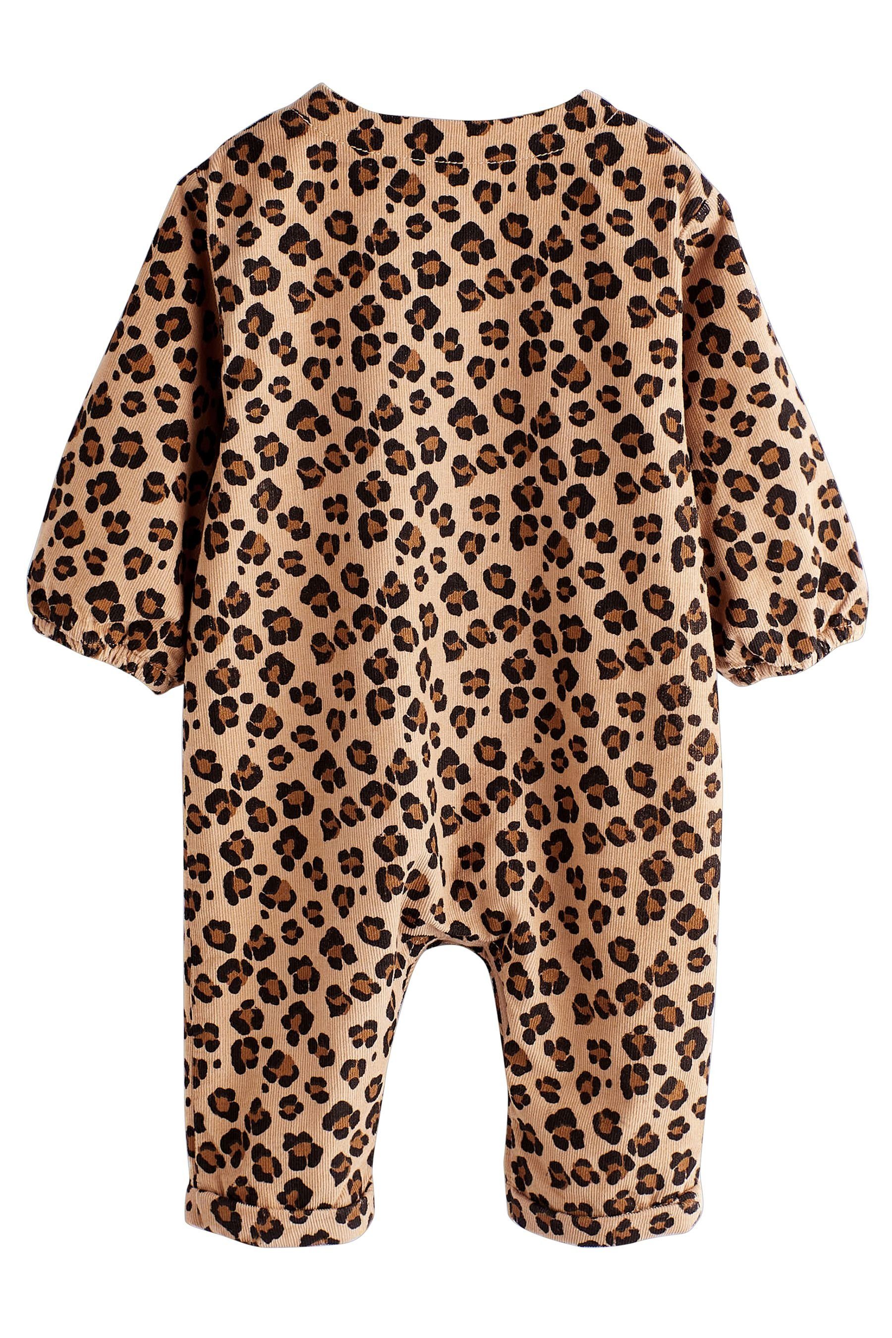 Overall Next Baby (1-tlg) Leopard Cord-Jumpsuit