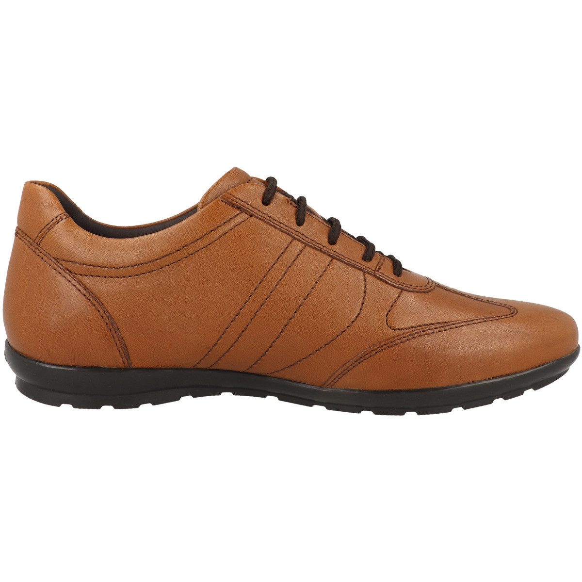 Geox Uomo Symbol B Herren Schnürschuh Halbschuhe, Freizeitschuhe, Schnürer, Straßenschuhe, Sneaker